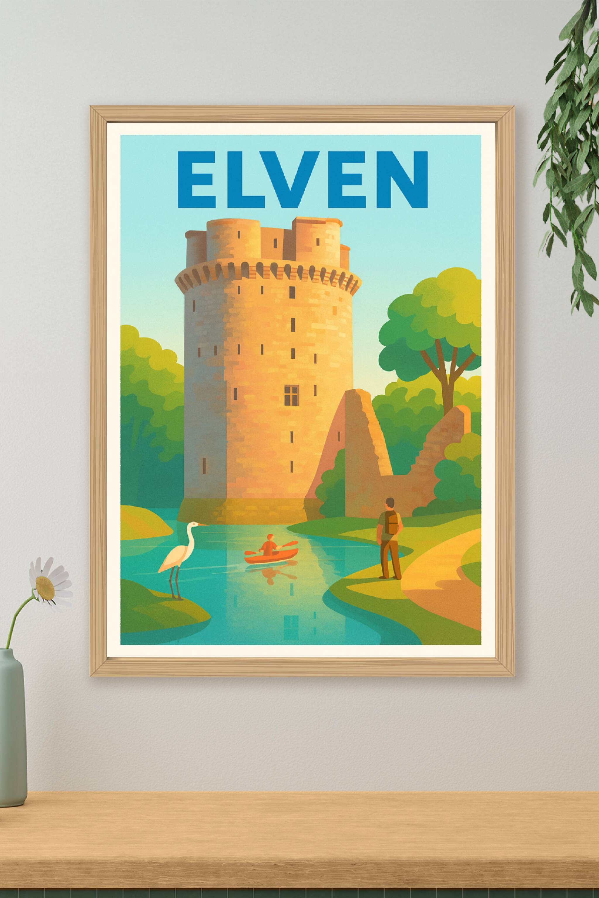 Affiche de Elven - Un voyage au cœur de l'histoire et de la nature