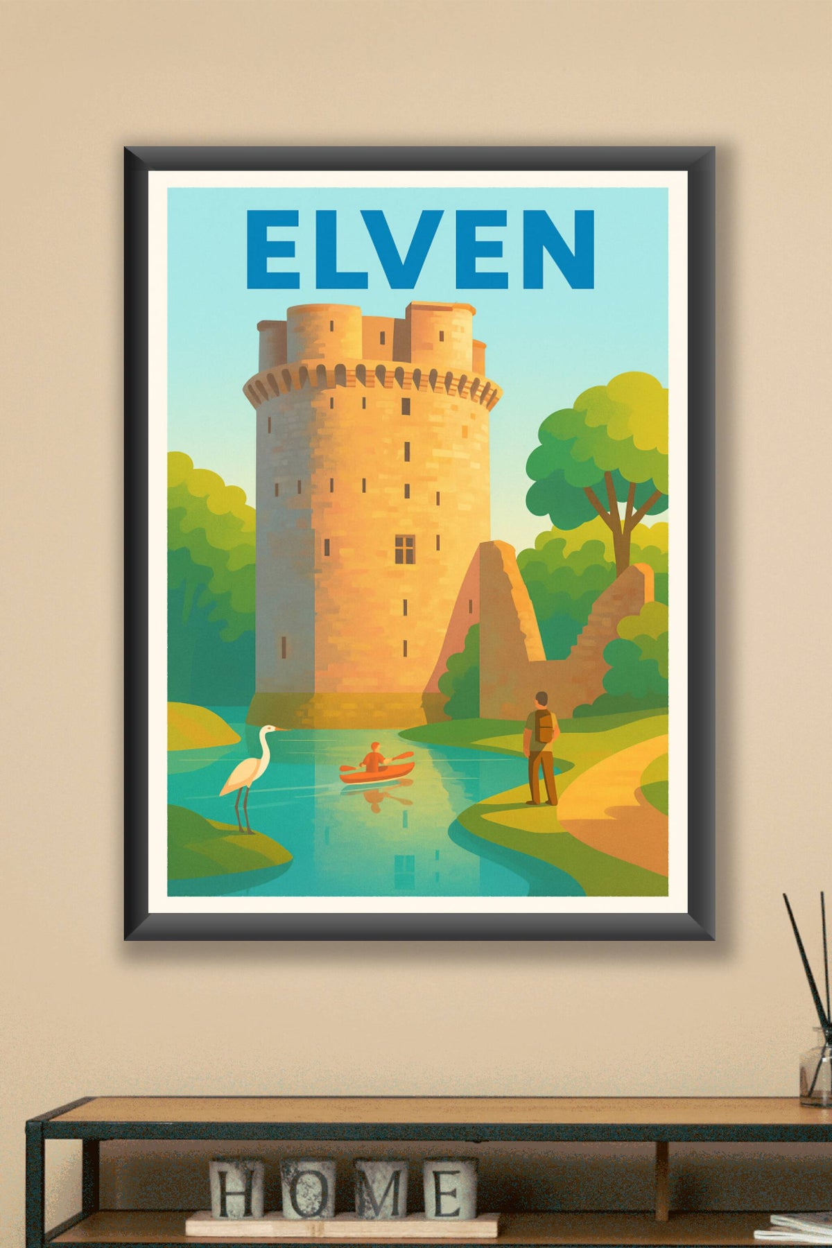 Affiche de Elven - Un voyage au cœur de l'histoire et de la nature