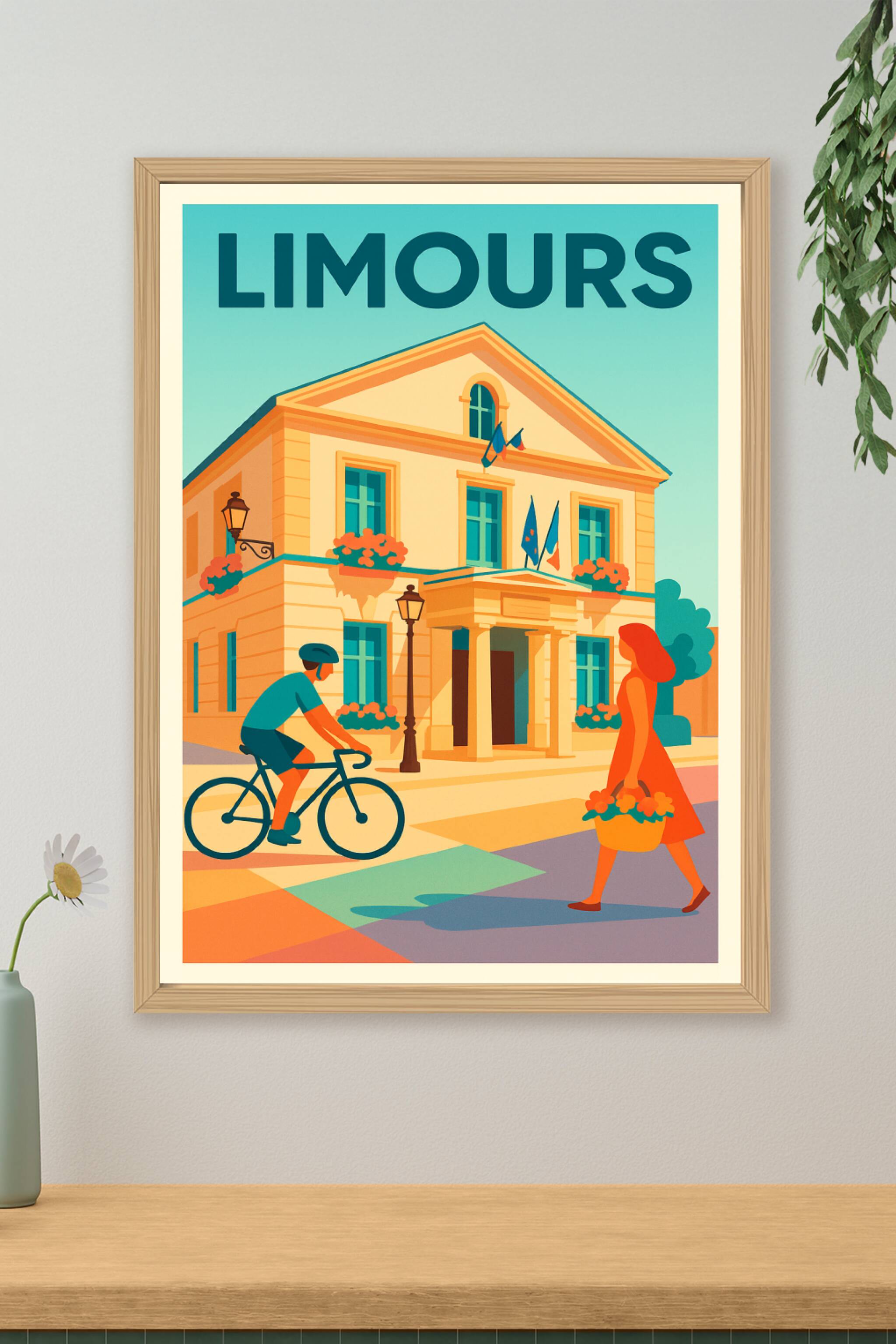Affiche de Limours - Charme et douceur au cœur de la ville