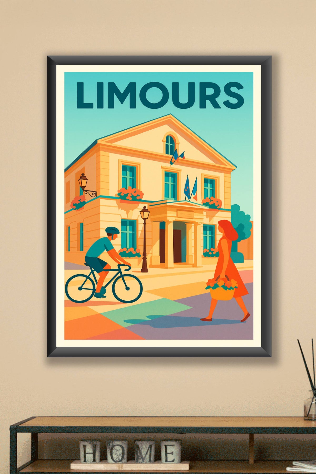 Affiche de Limours - Charme et douceur au cœur de la ville