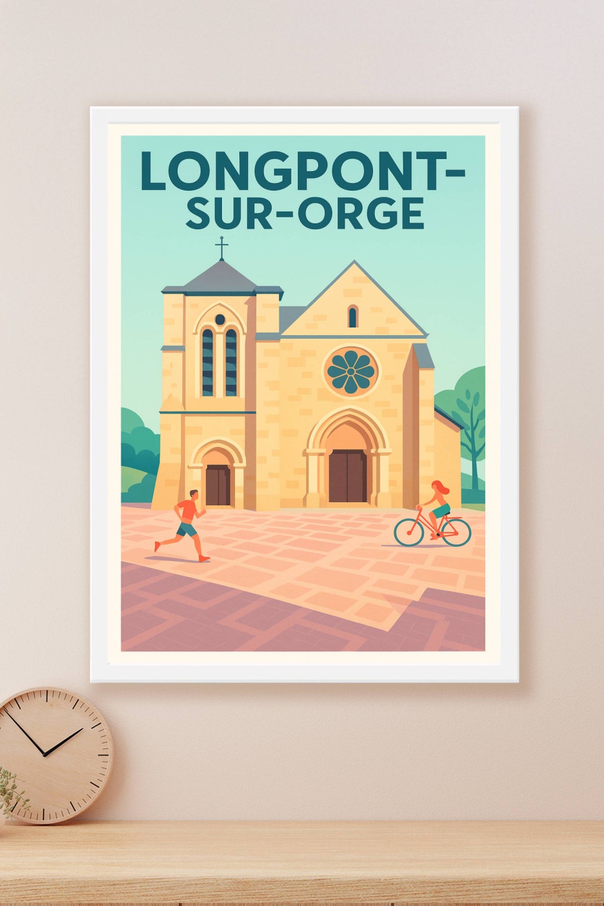 Affiche de Longpont-sur-Orge - Charme et Sérénité à l'Église Historique
