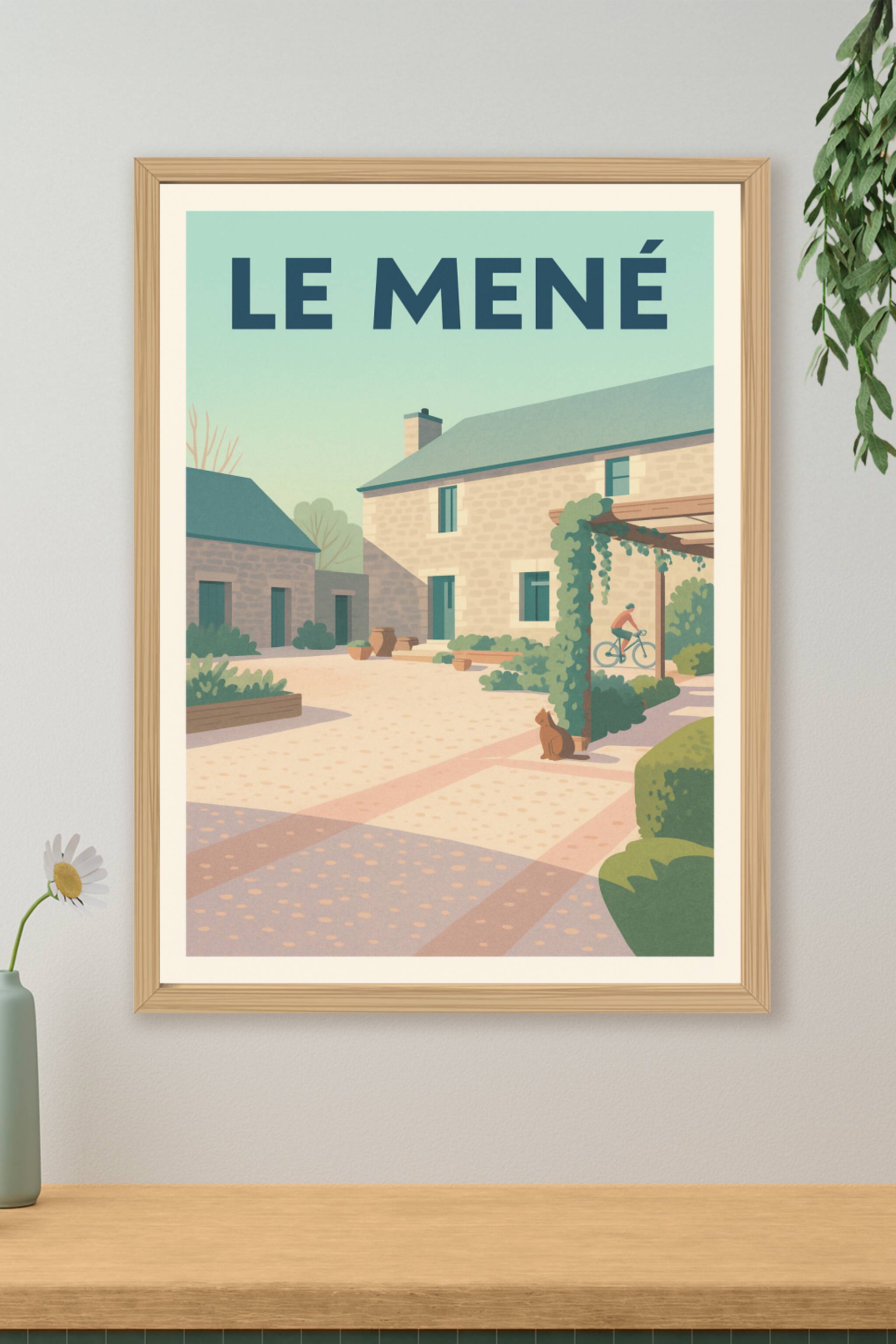 Affiche de Le Mené - Charme et Sérénité Campagnarde