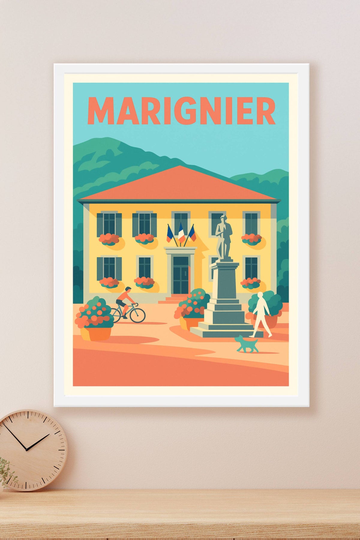 Affiche de Marignier - Charme et sérénité au cœur de la vallée