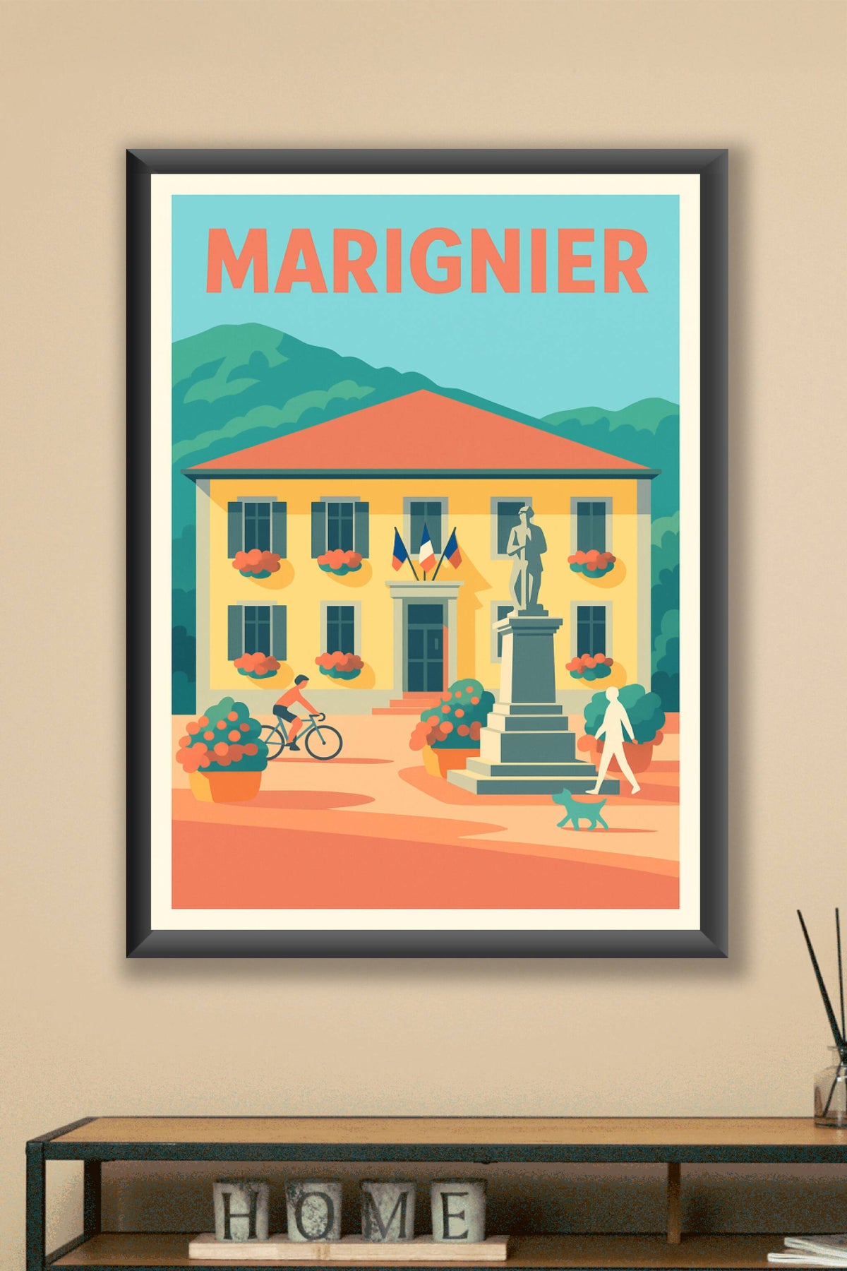 Affiche de Marignier - Charme et sérénité au cœur de la vallée