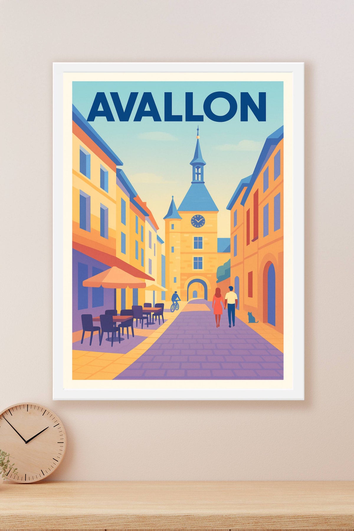 Affiche de Avallon - Flânerie et charme au cœur de Bourgogne