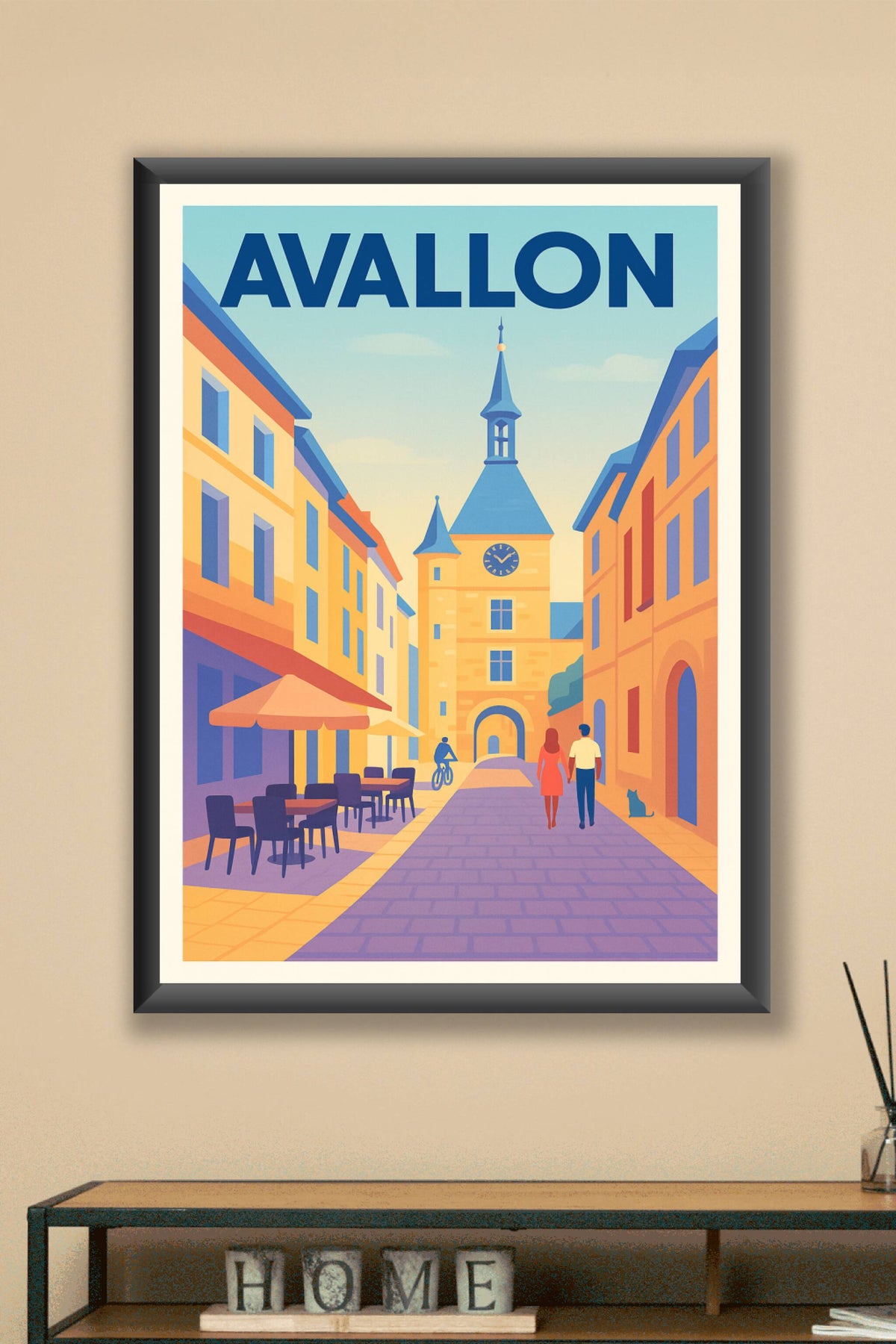 Affiche de Avallon - Flânerie et charme au cœur de Bourgogne