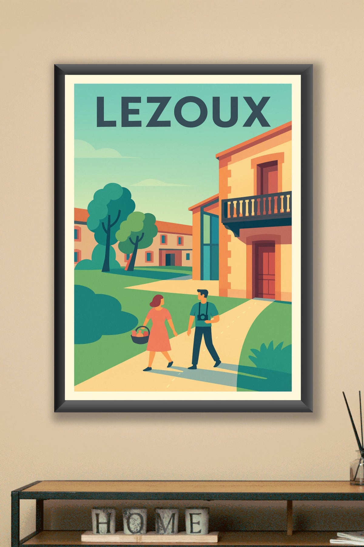 Affiche de Lezoux - Une balade paisible au cœur de la ville