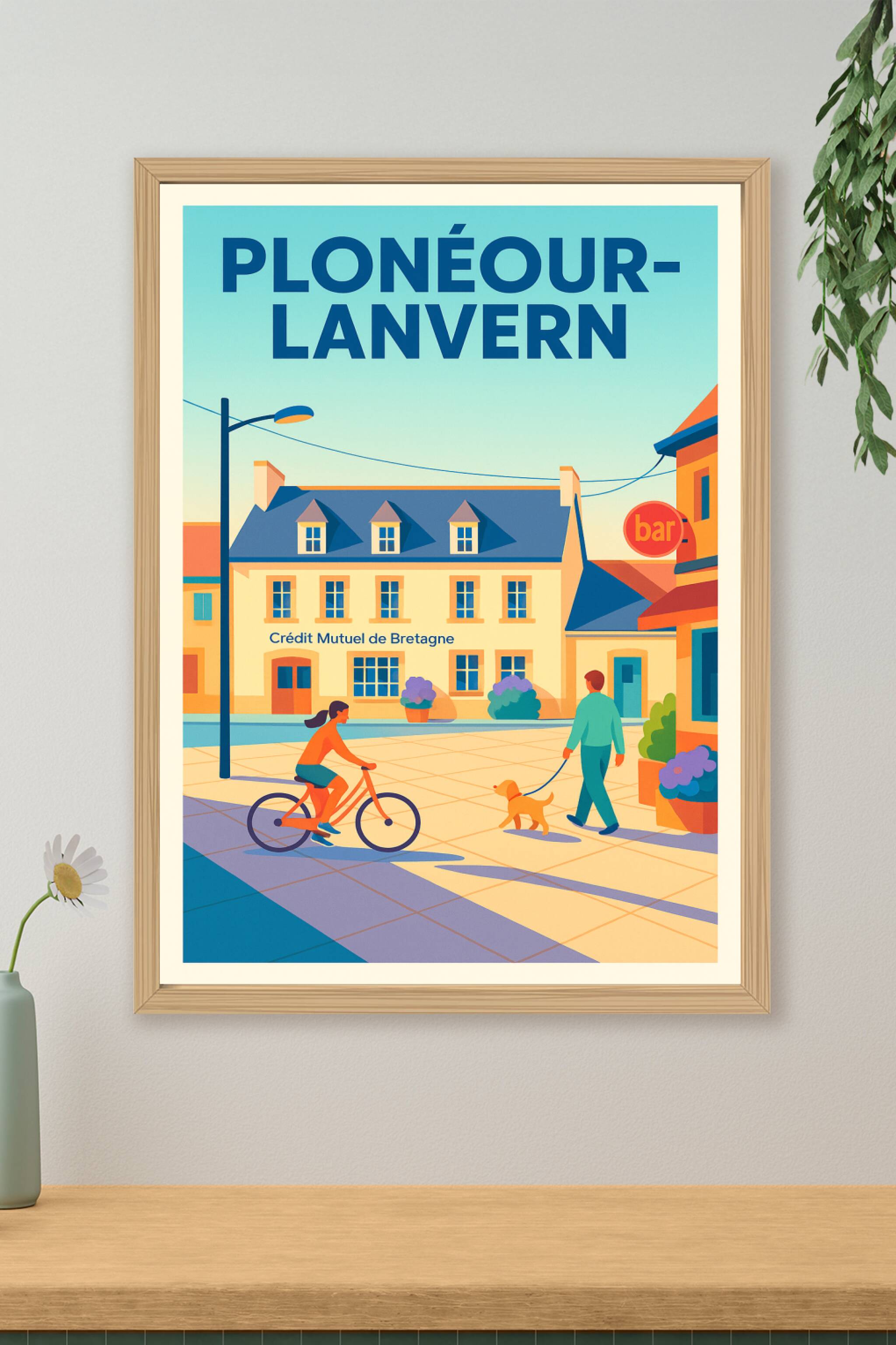 Affiche de Plonéour-Lanvern - Charmante balade au cœur de la ville