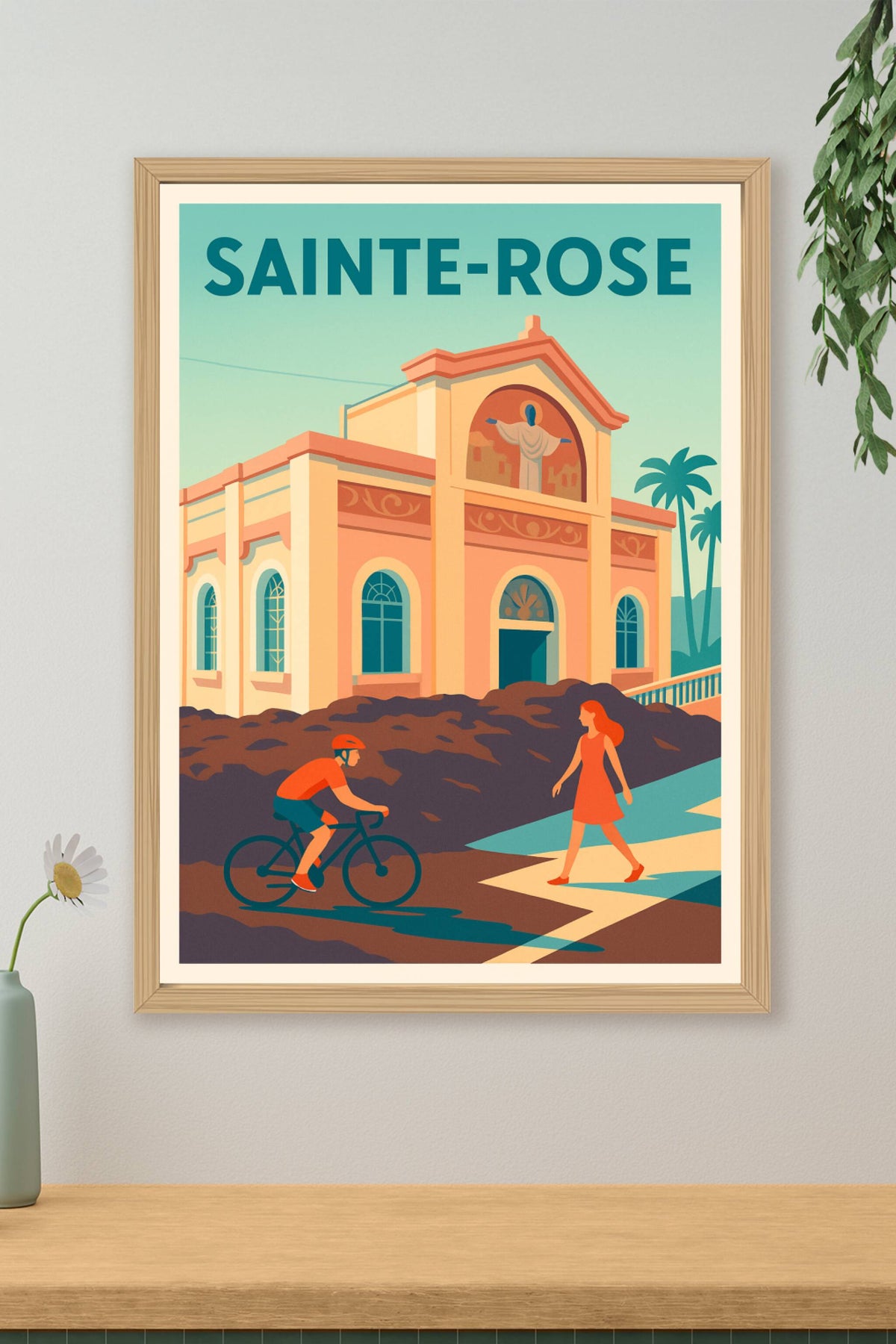 Affiche de Sainte-Rose - Charme et douceur d'un village créole