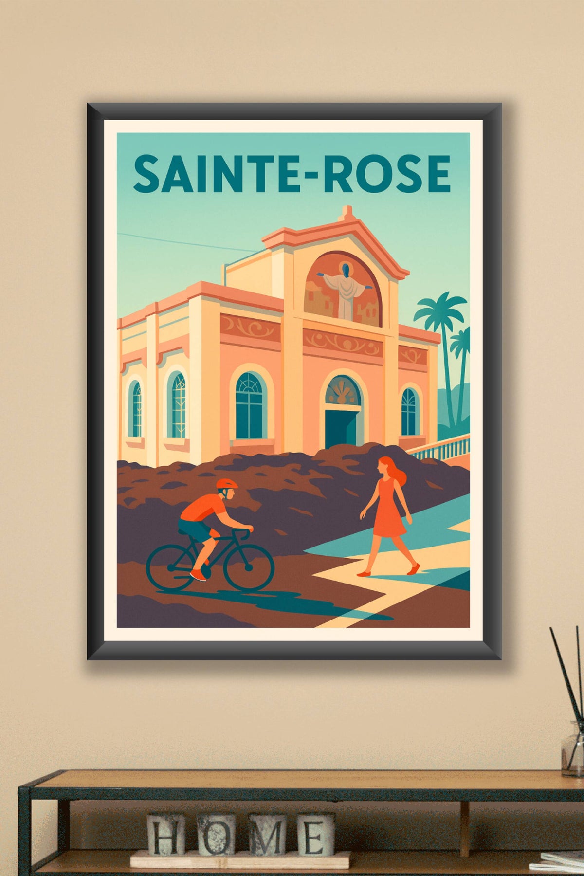 Affiche de Sainte-Rose - Charme et douceur d'un village créole