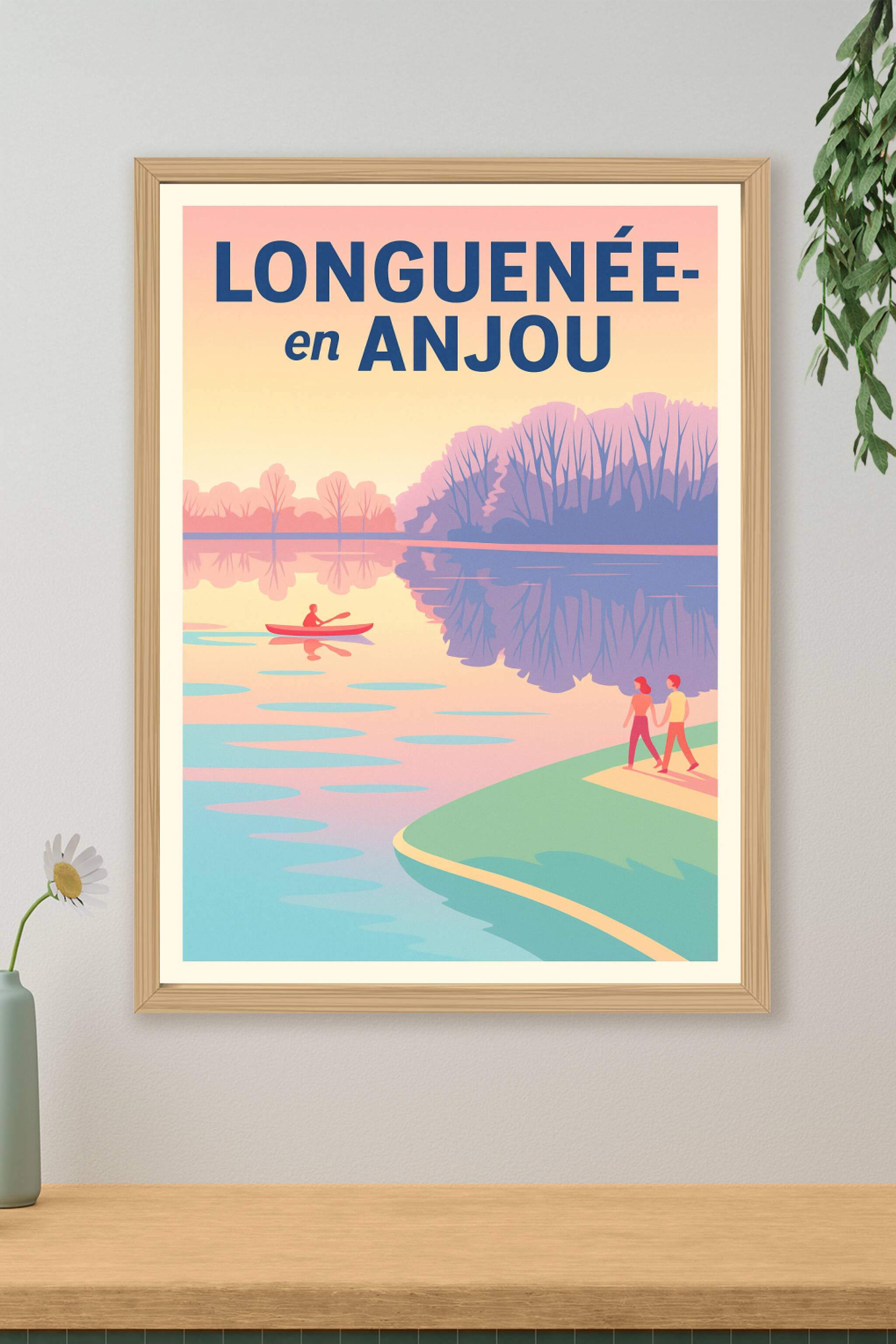 Affiche de Longuenée-en-Anjou - Évasion au fil de l'eau