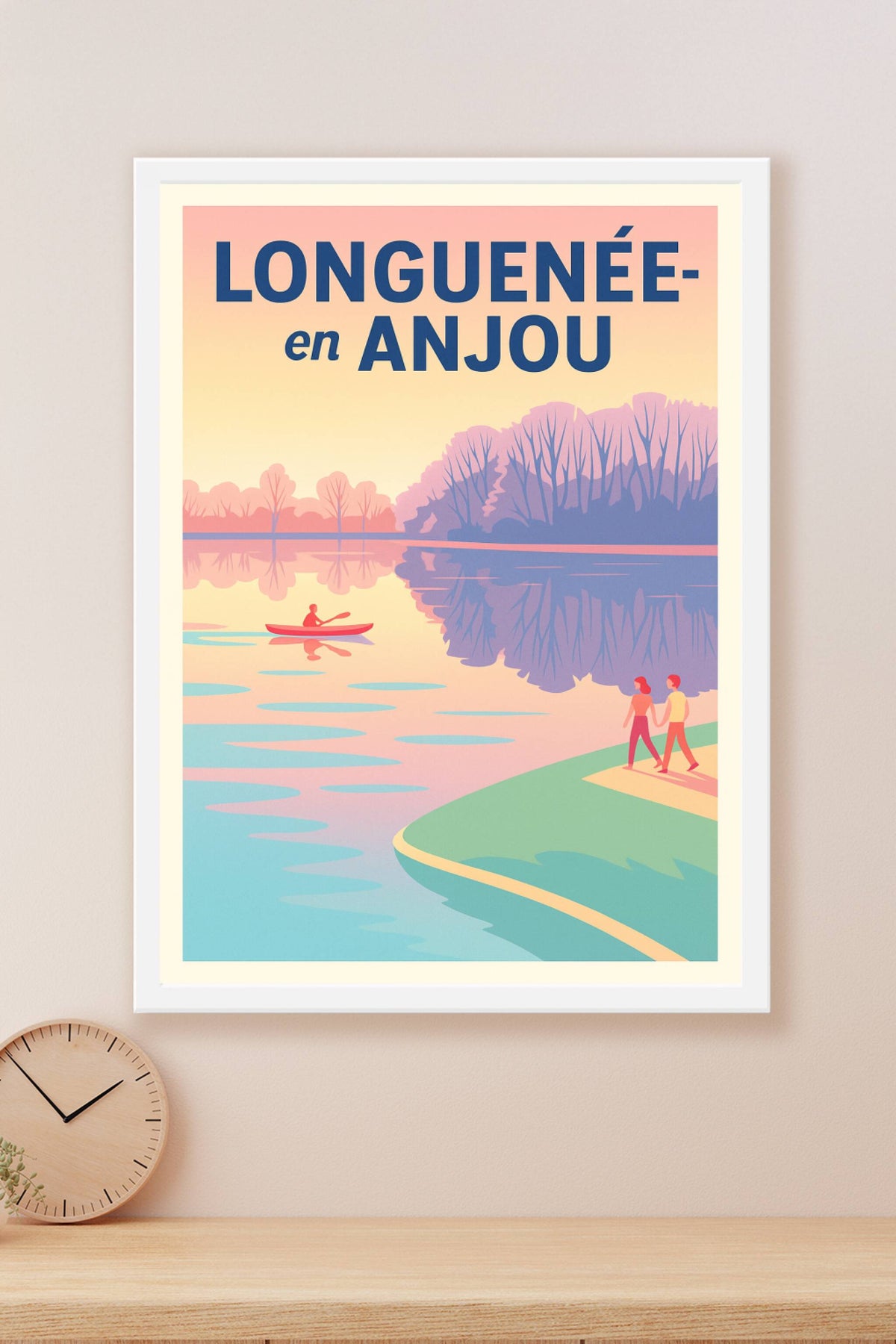 Affiche de Longuenée-en-Anjou - Évasion au fil de l'eau