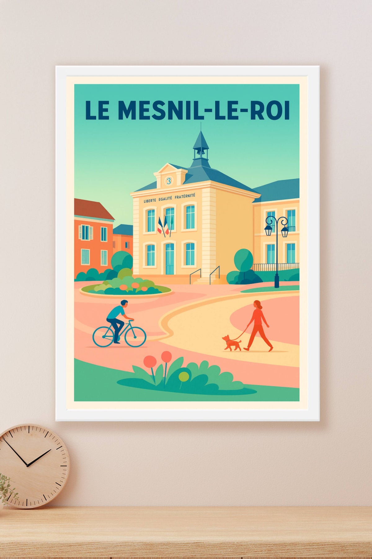 Affiche de Le Mesnil-le-Roi - Charme et douceur de vivre en Ile-de-France
