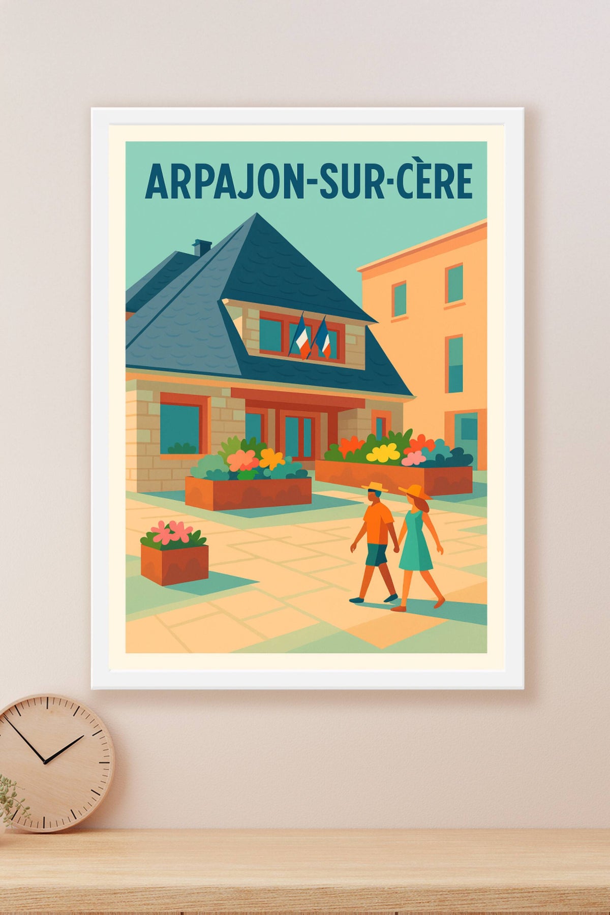 Affiche de Arpajon-sur-Cère - Charme et sérénité en Auvergne