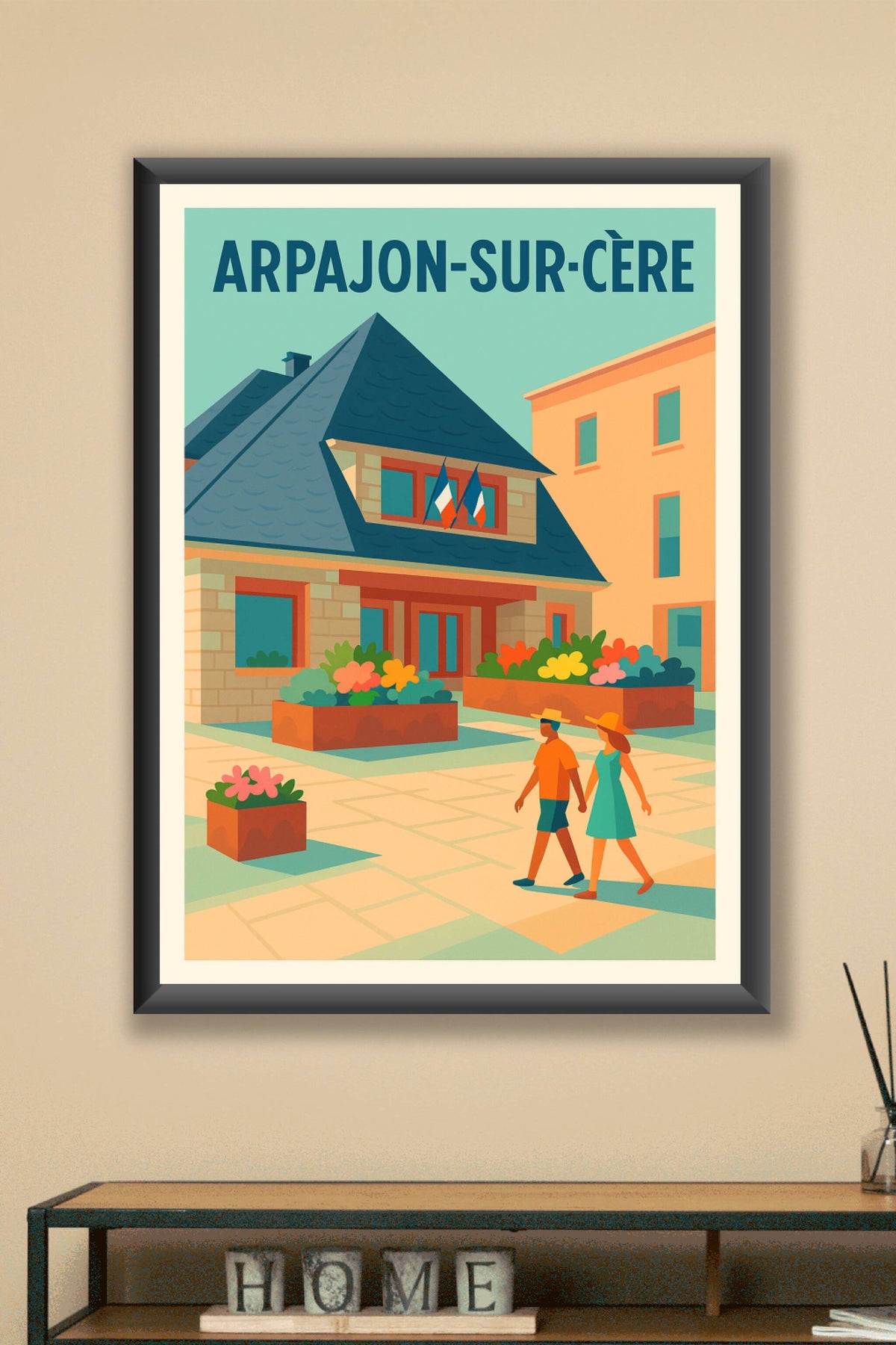 Affiche de Arpajon-sur-Cère - Charme et sérénité en Auvergne