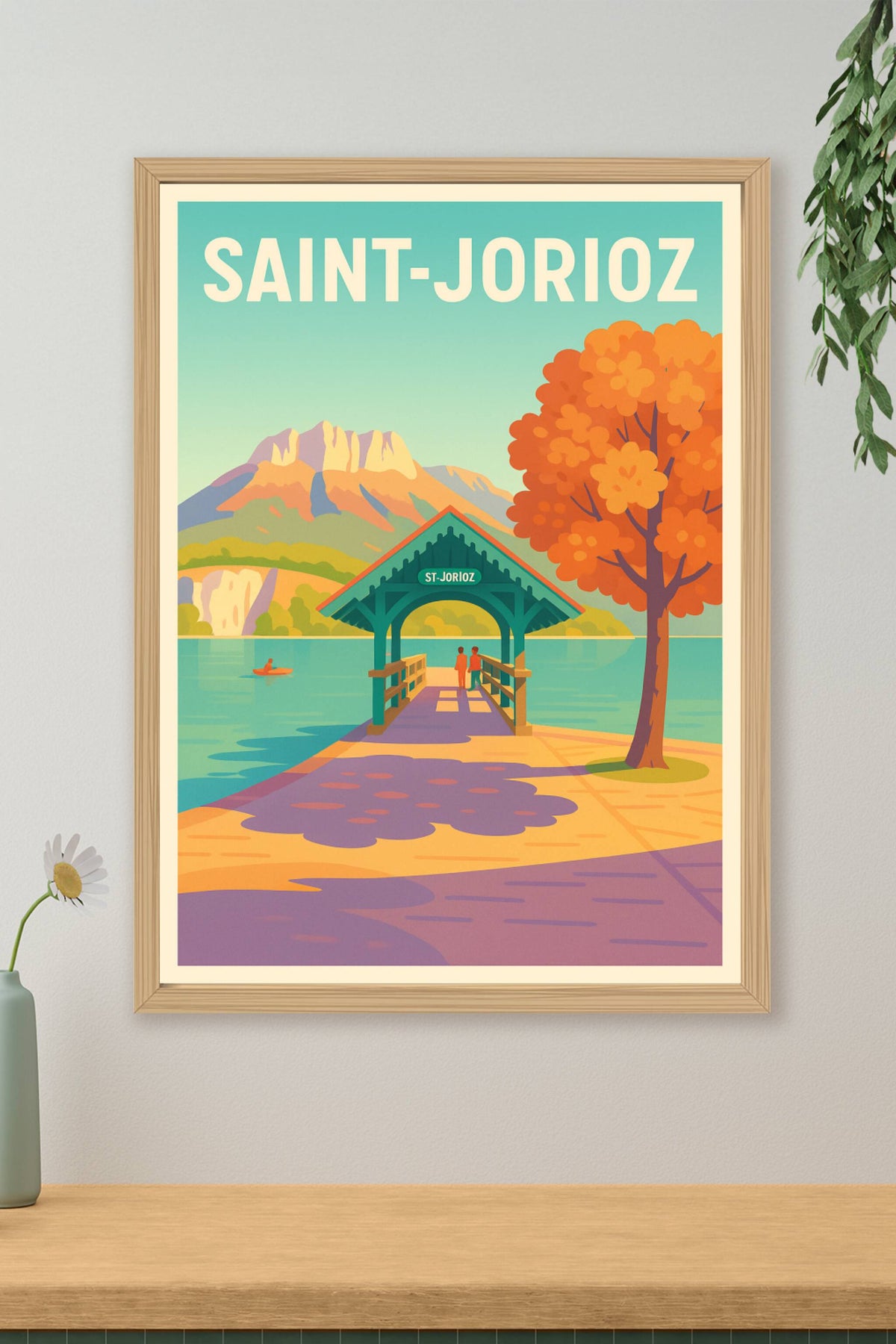 Affiche de Saint-Jorioz - Charme et sérénité au bord du lac