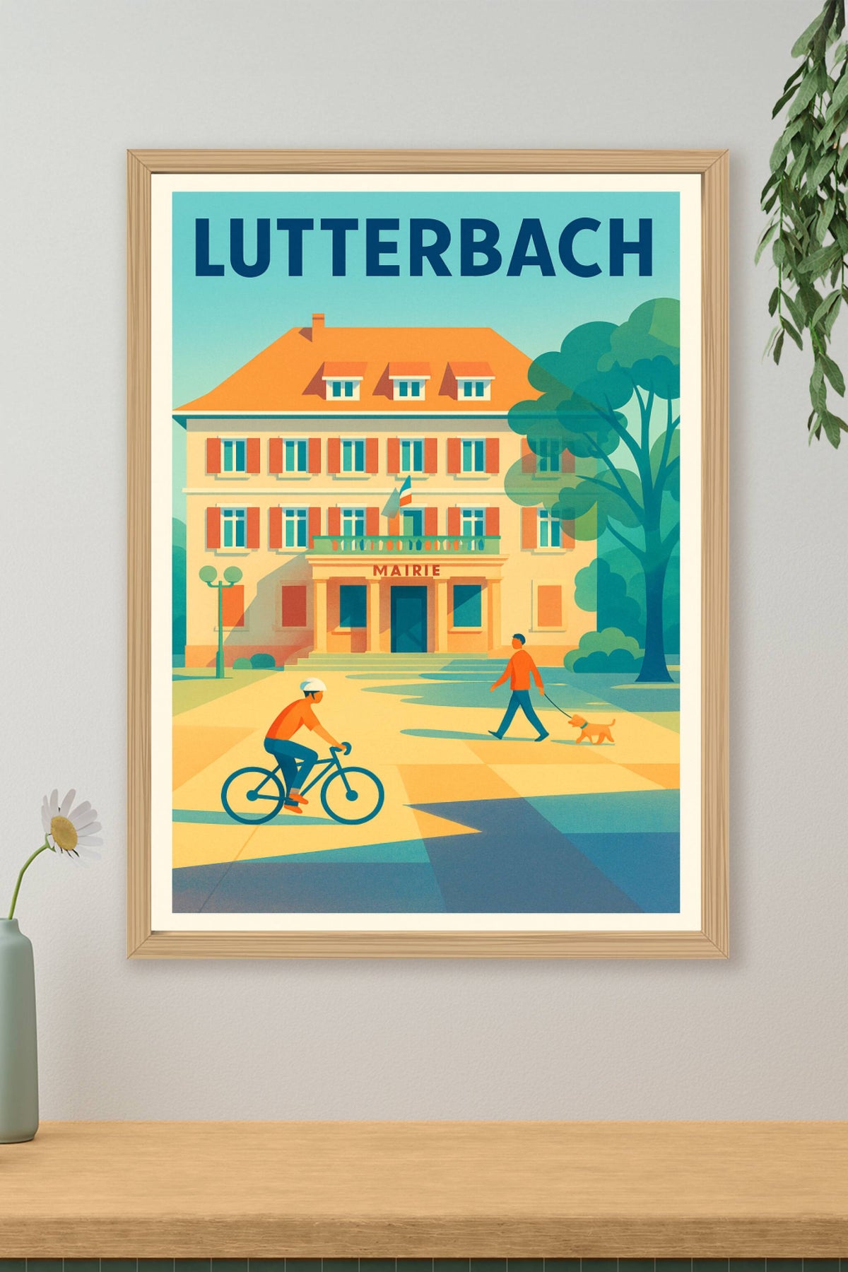 Affiche de Lutterbach - Charme et douceur de la vie locale