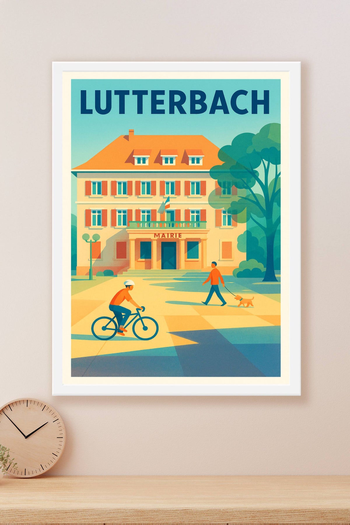Affiche de Lutterbach - Charme et douceur de la vie locale