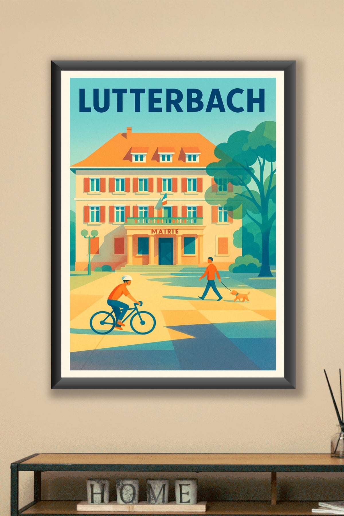 Affiche de Lutterbach - Charme et douceur de la vie locale