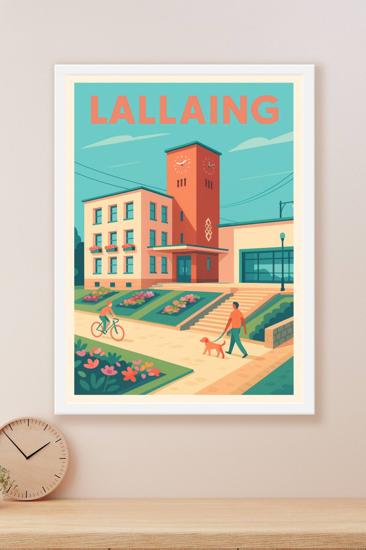Affiche de Lallaing - Charme et Sérénité au Quotidien
