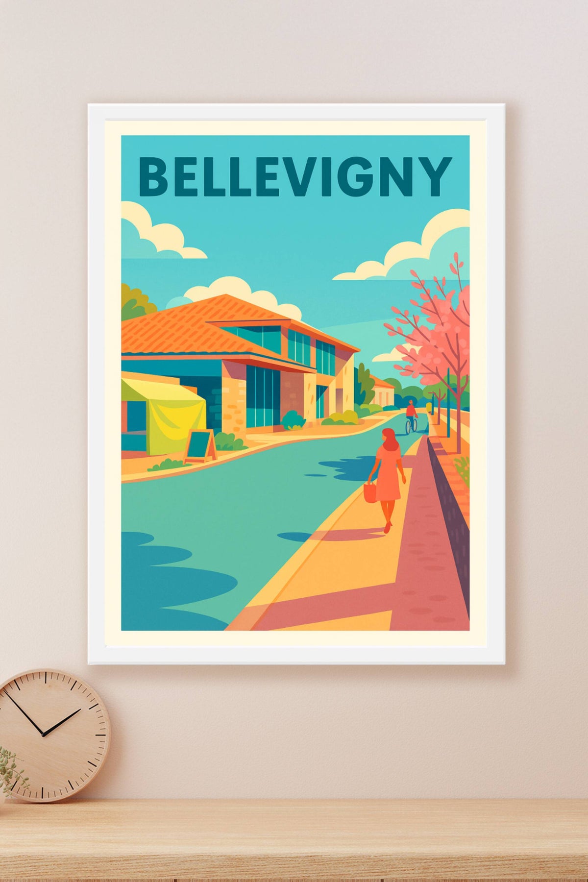 Affiche de Bellevigny - Une promenade lumineuse au cœur de la ville
