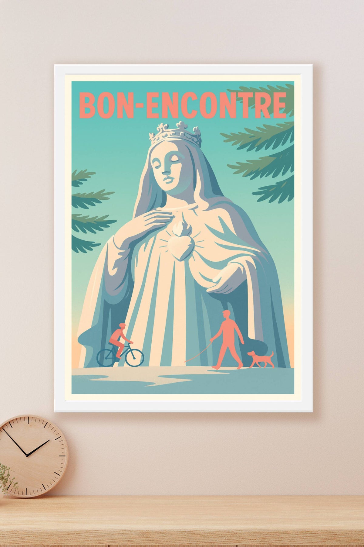 Affiche de Bon-Encontre - Harmonie et Sérénité au Cœur de la Ville