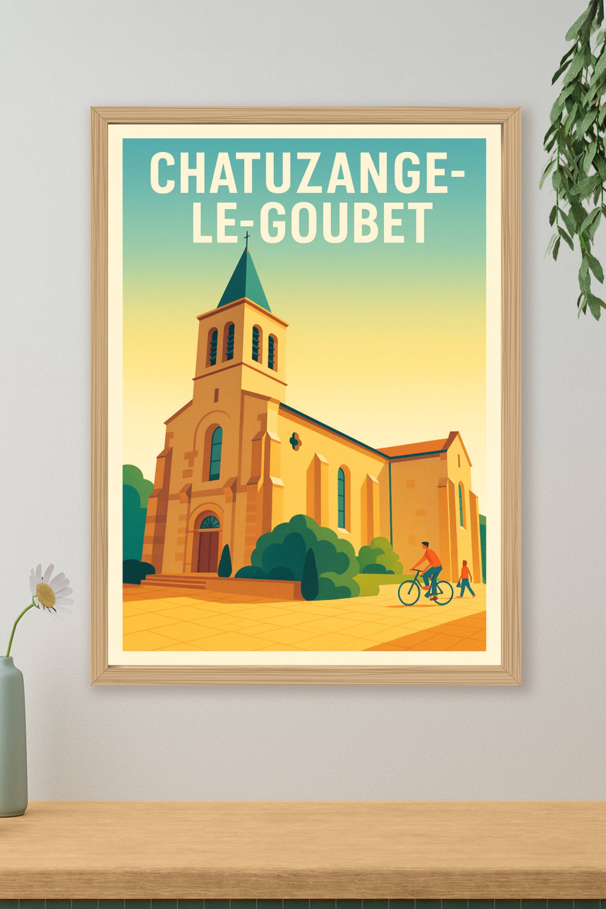 Affiche de Chatuzange-le-Goubet - Tranquillité et charme d'un village authentique