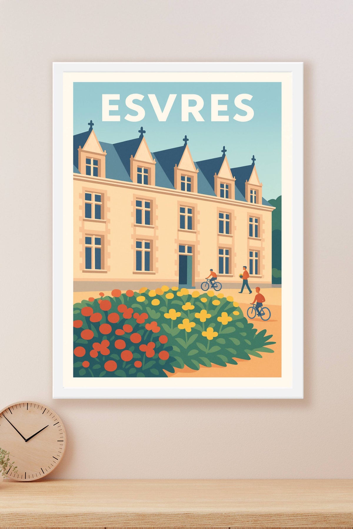 Affiche de Esvres - Charme et sérénité au cœur de la ville