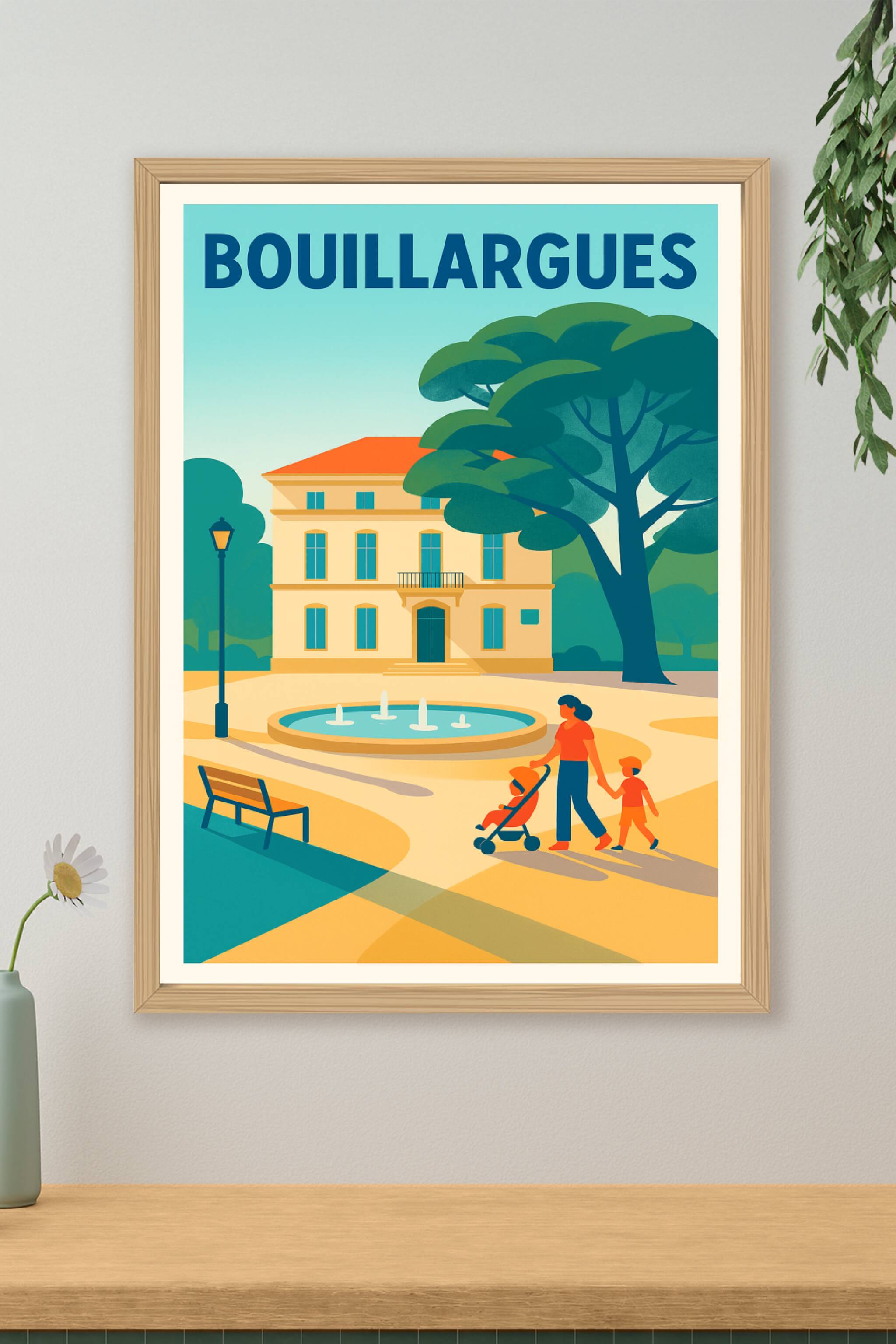 Affiche de Bouillargues - Un havre de paix au cœur de la nature