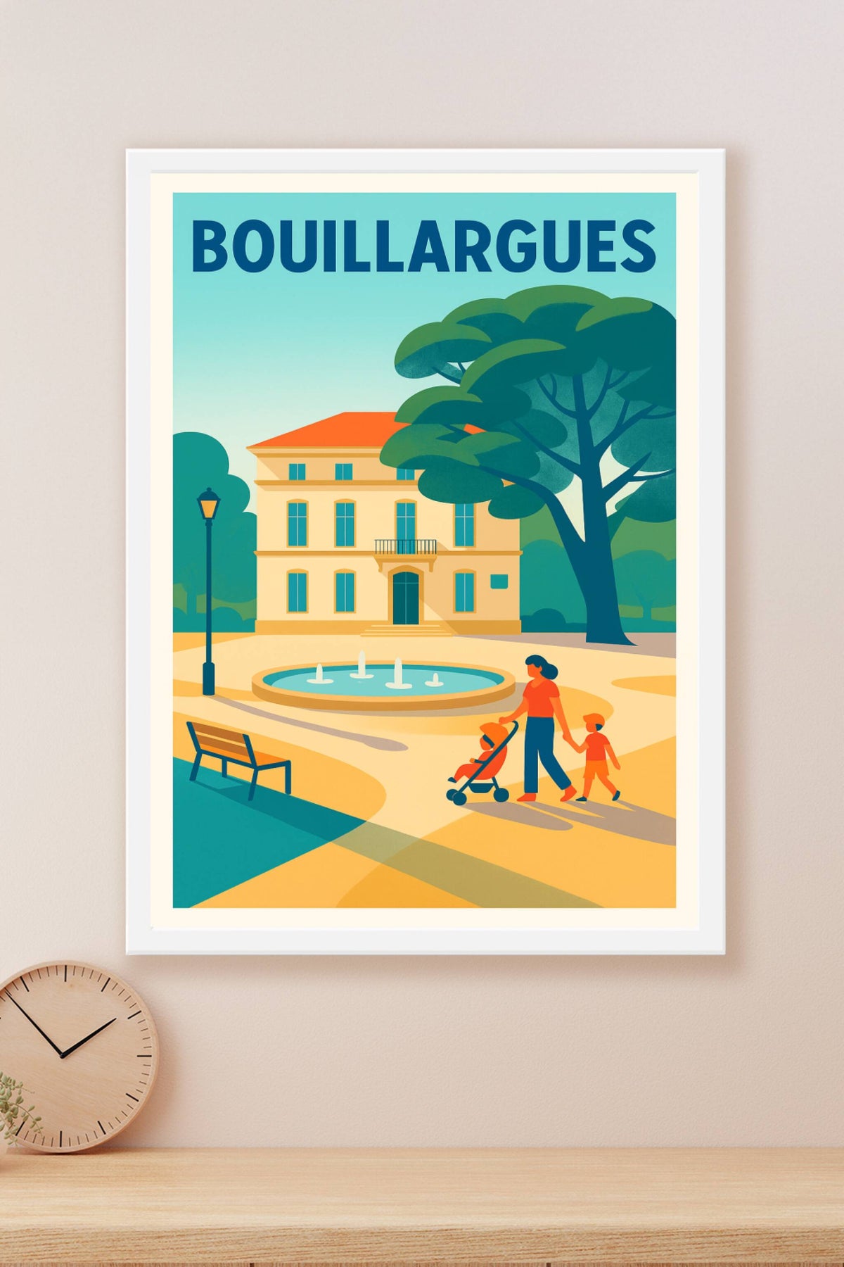 Affiche de Bouillargues - Un havre de paix au cœur de la nature