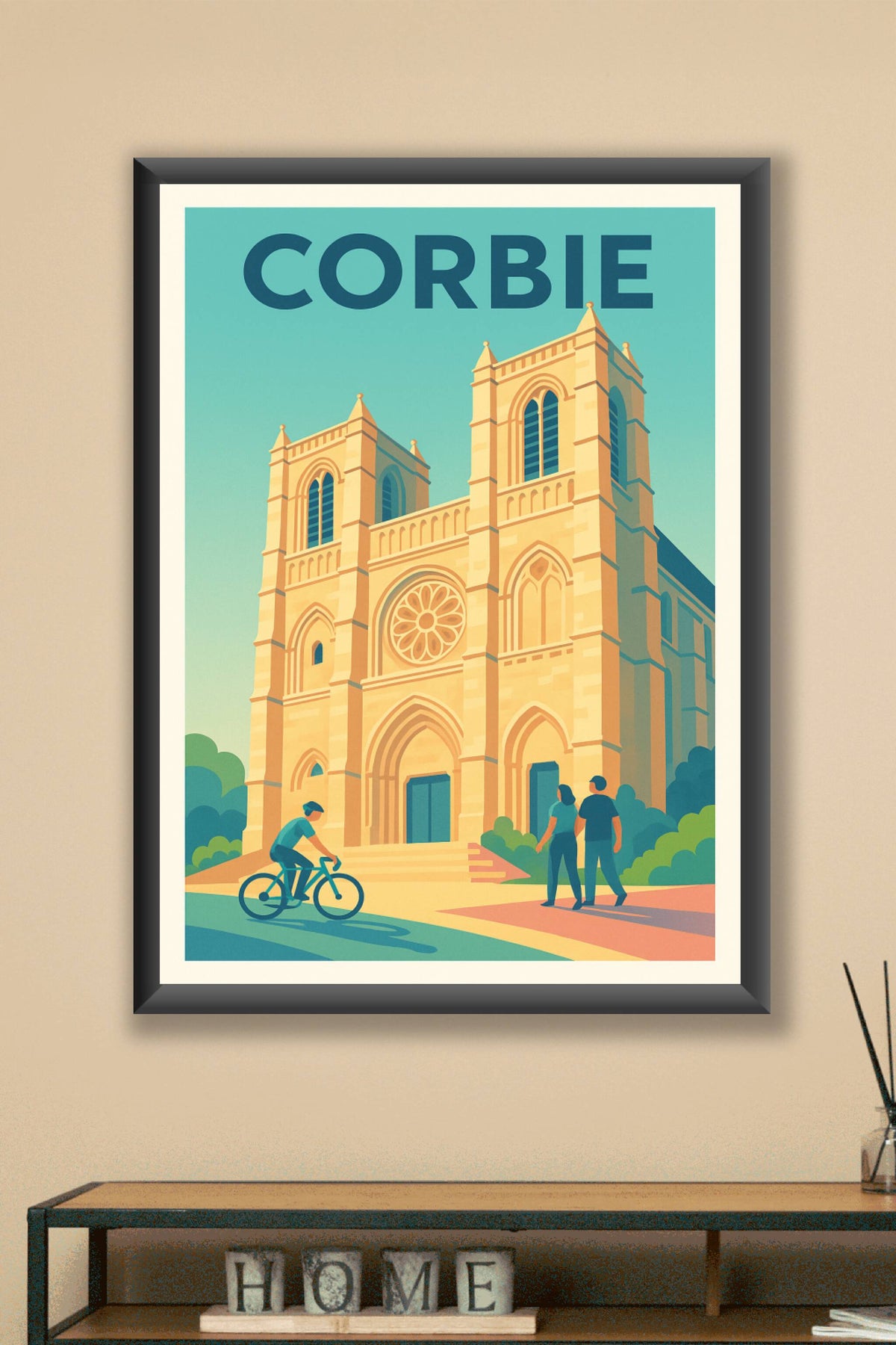 Affiche de Corbie - À la découverte d'un joyau gothique
