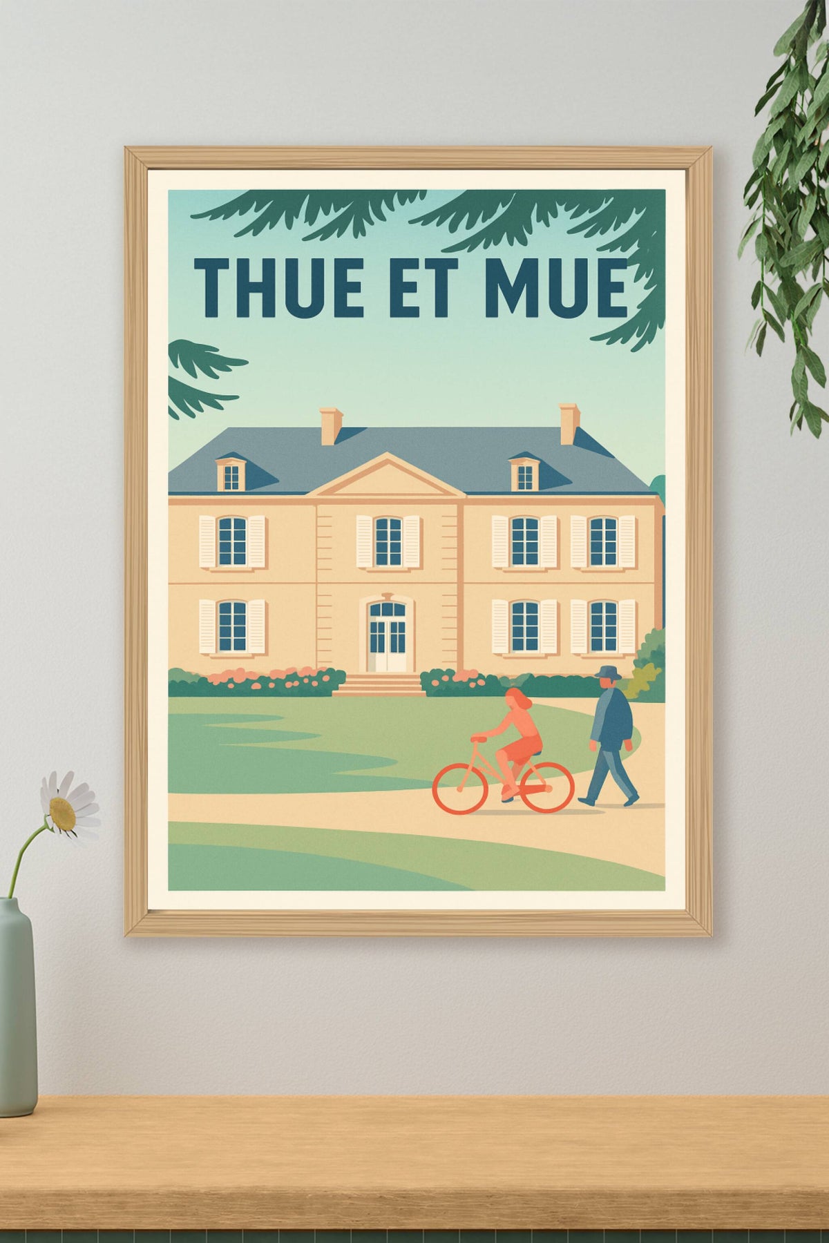 Affiche de Thue et Mue - Charme et sérénité à la campagne