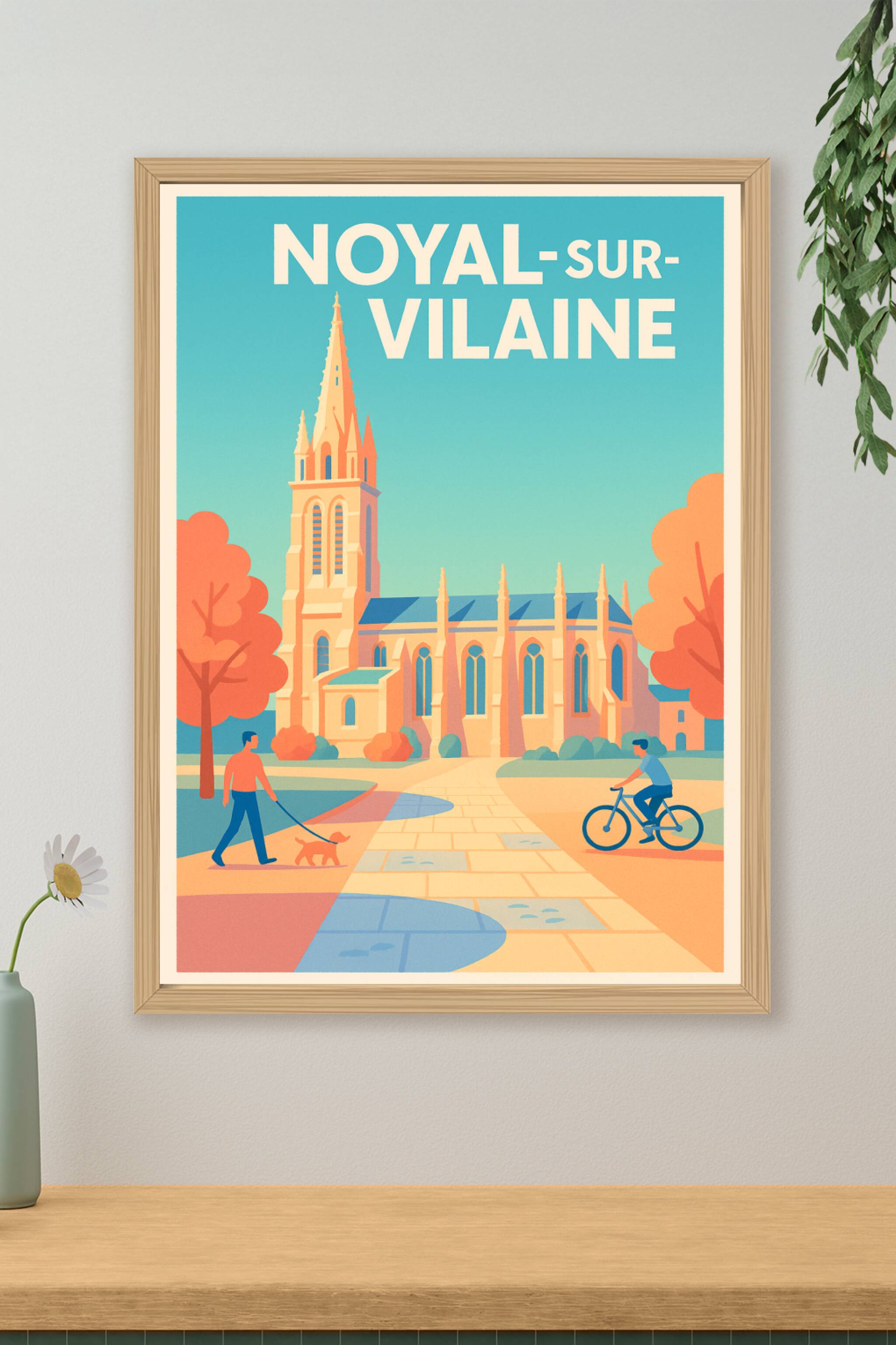 Affiche de Noyal-sur-Vilaine - Charme et douceur en bord de Vilaine
