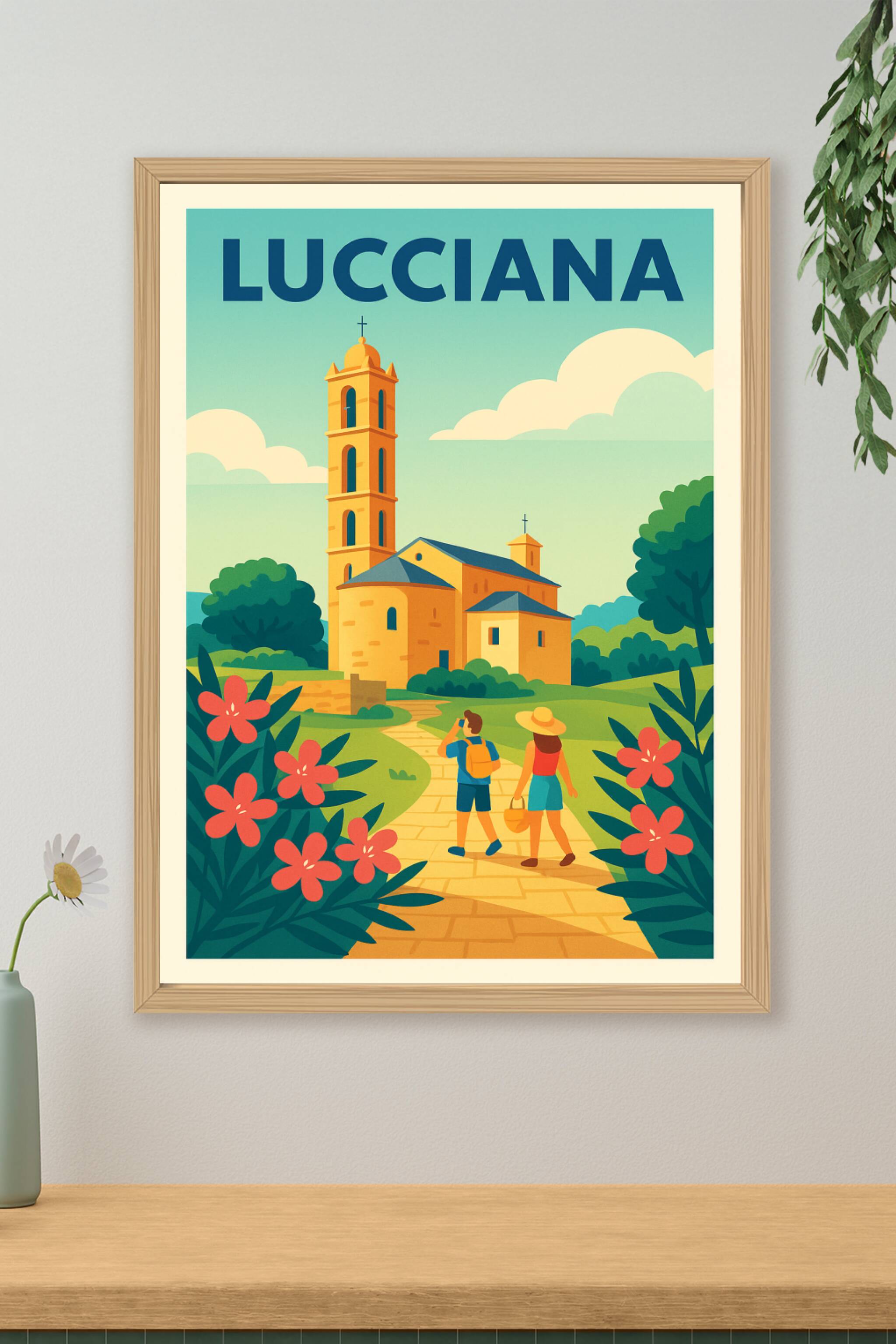 Affiche de Lucciana - Escapade paisible au cœur de la Corse