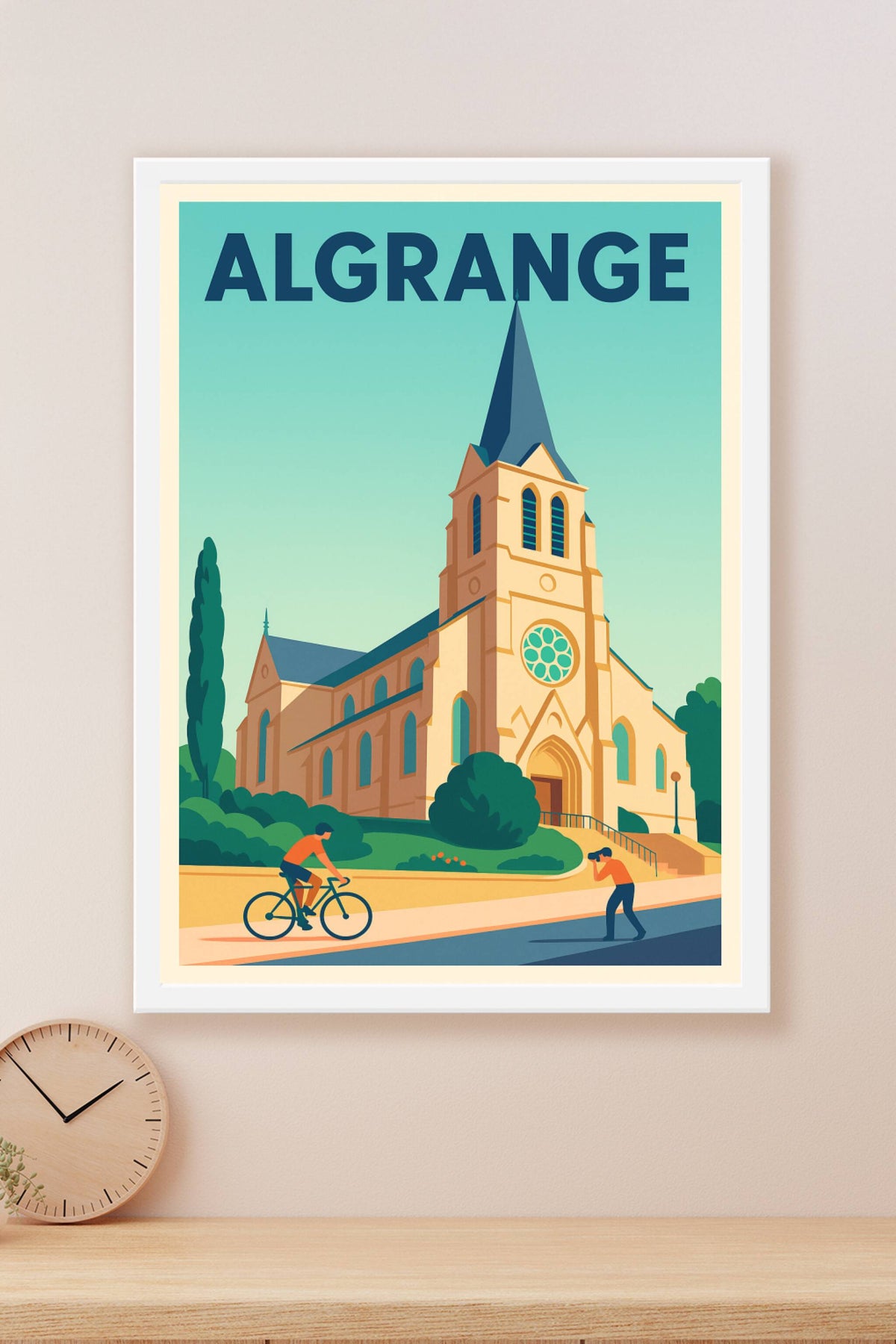 Affiche de Algrange - L'architecture emblématique au coeur de la ville