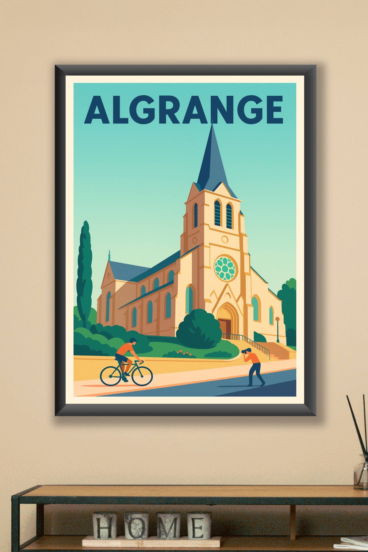 Affiche de Algrange - L'architecture emblématique au coeur de la ville