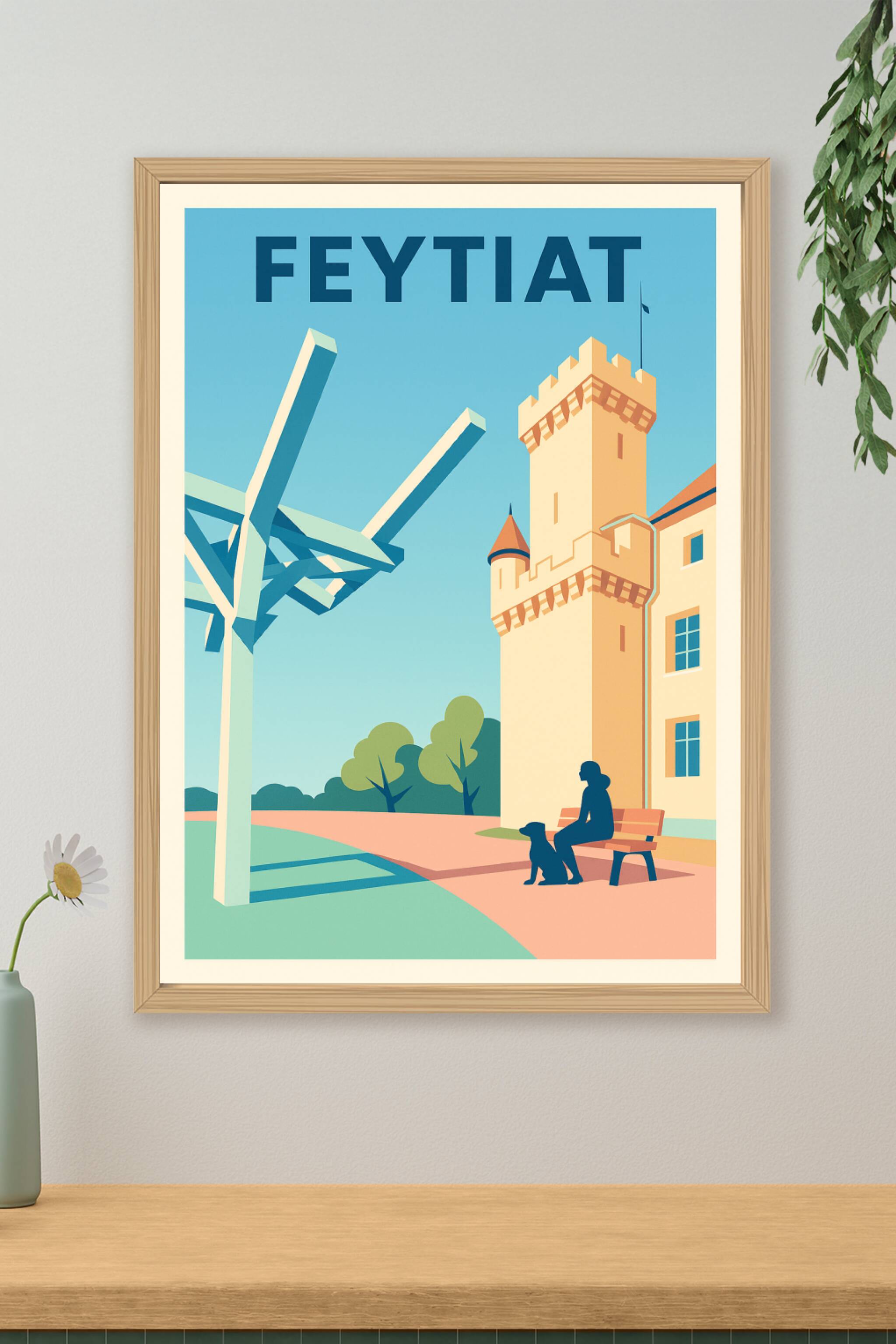 Affiche de Feytiat - Tranquillité et patrimoine en harmonie