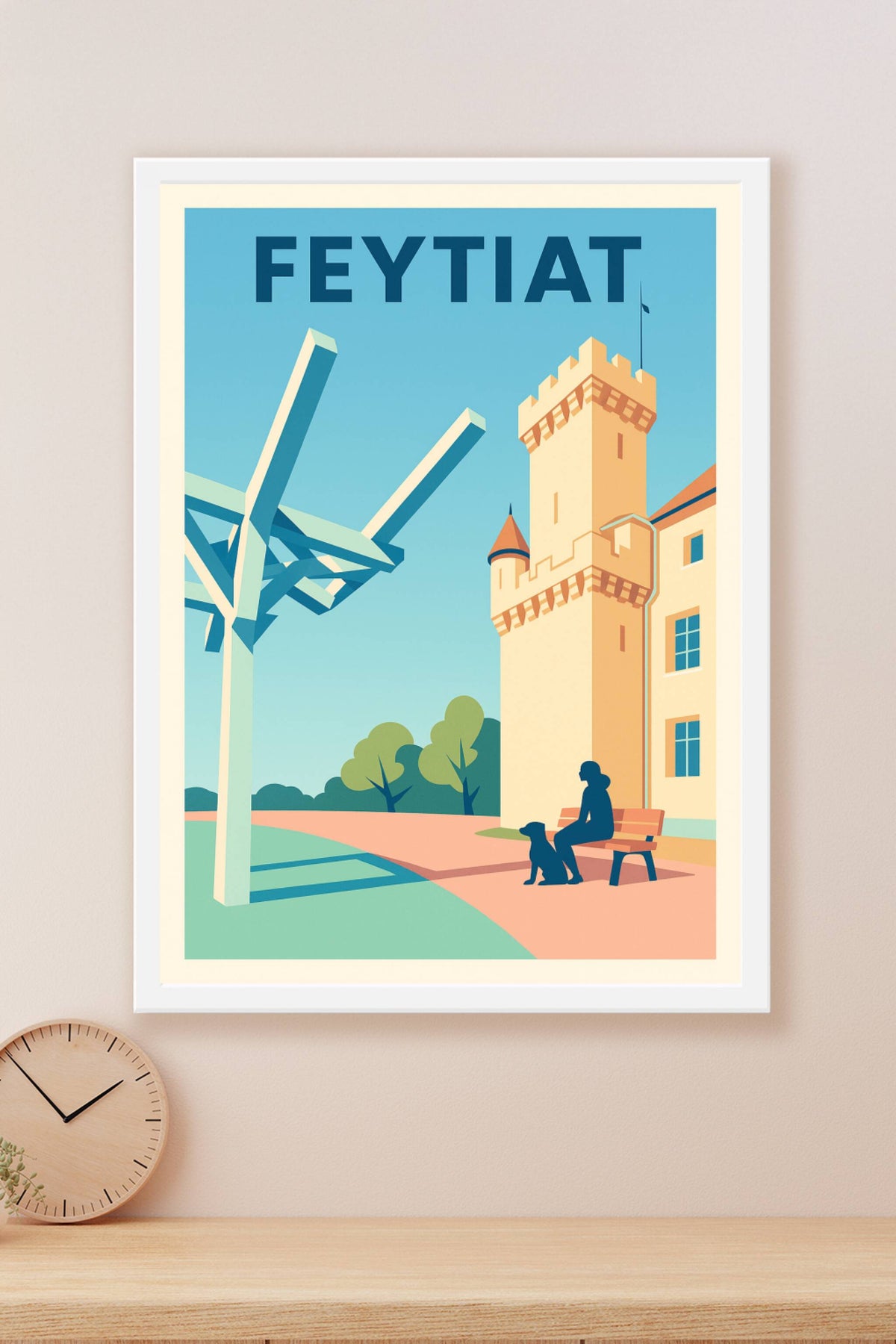 Affiche de Feytiat - Tranquillité et patrimoine en harmonie