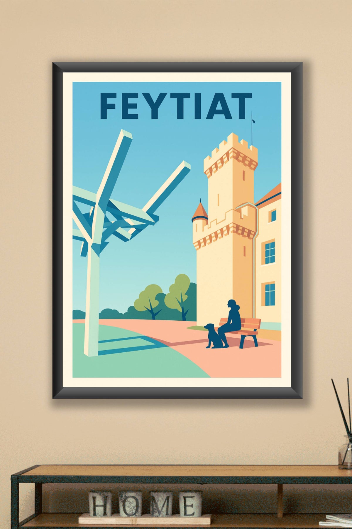Affiche de Feytiat - Tranquillité et patrimoine en harmonie