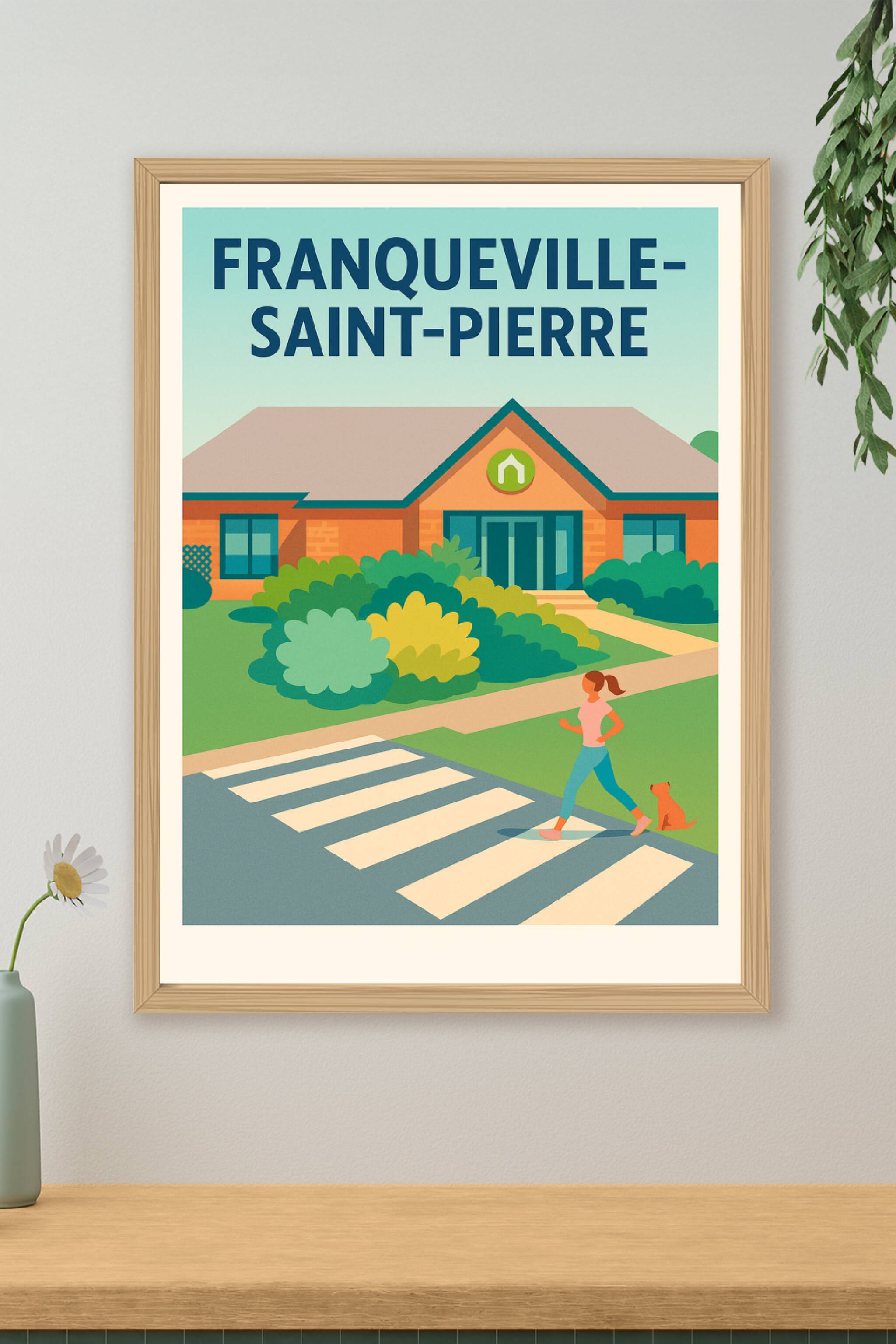 Affiche de Franqueville-Saint-Pierre - Un havre de sérénité en pleine ville
