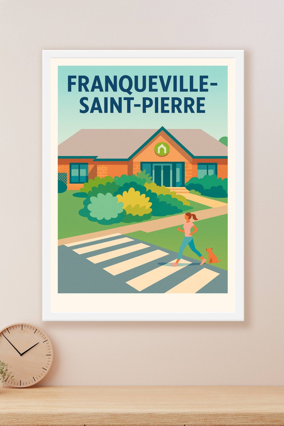 Affiche de Franqueville-Saint-Pierre - Un havre de sérénité en pleine ville