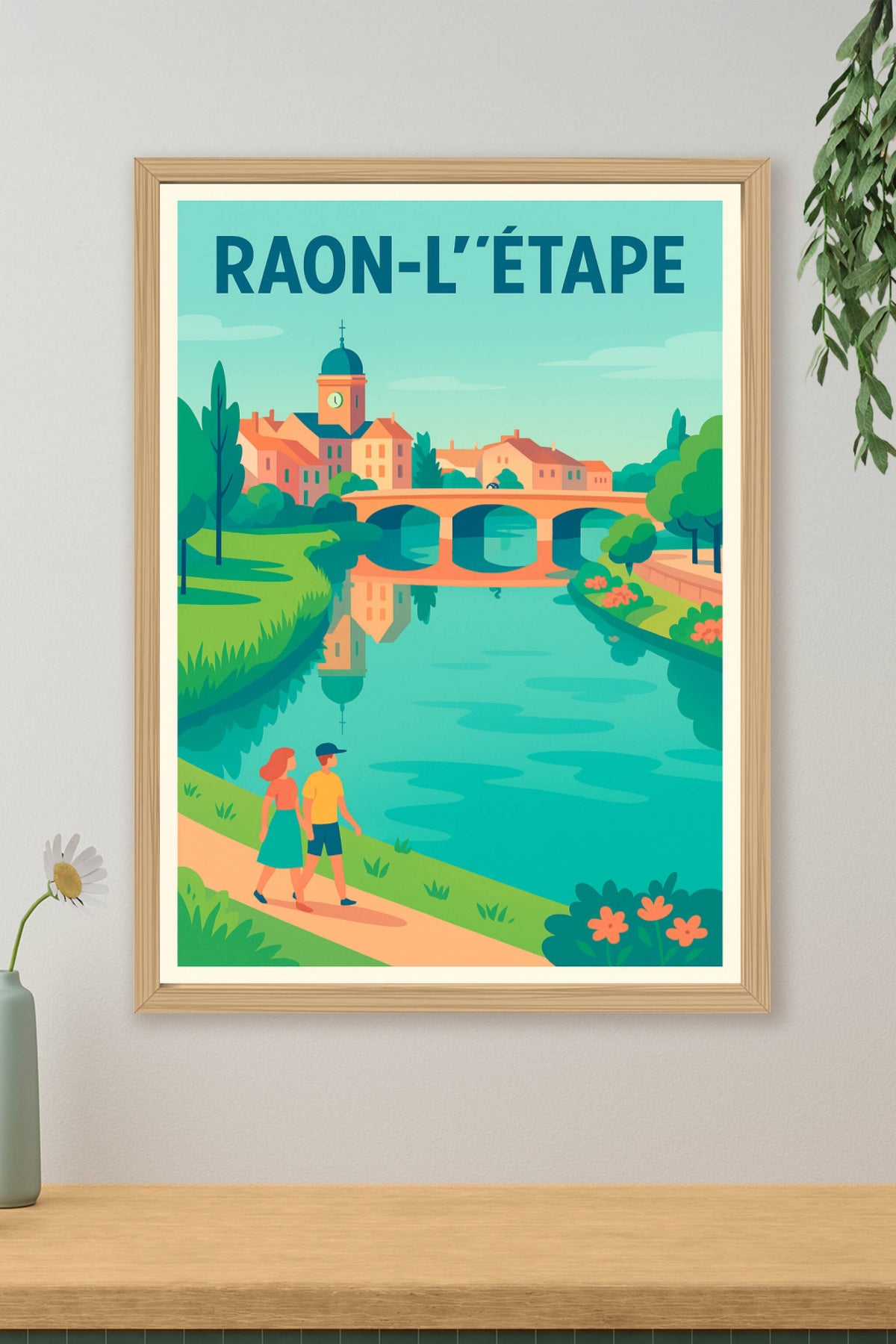 Affiche de Raon-l'Étape - Balade bucolique au fil de l'eau