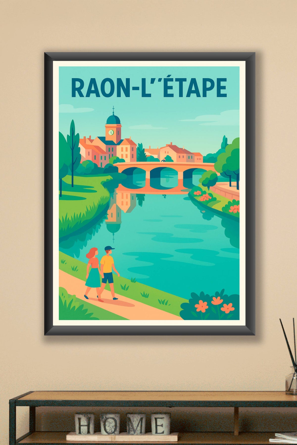 Affiche de Raon-l'Étape - Balade bucolique au fil de l'eau