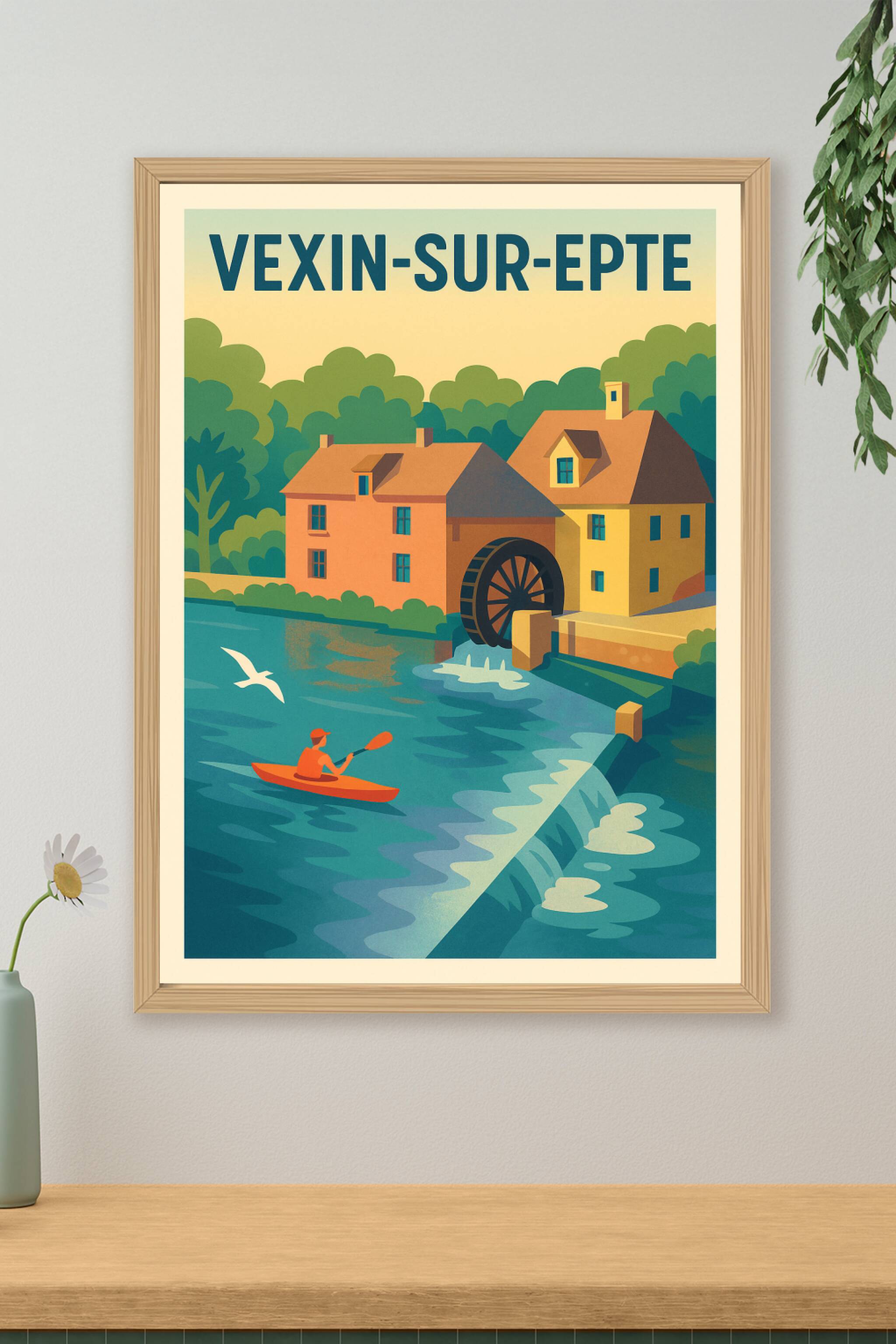 Affiche de Vexin-sur-Epte - Escapade bucolique au fil de l'eau