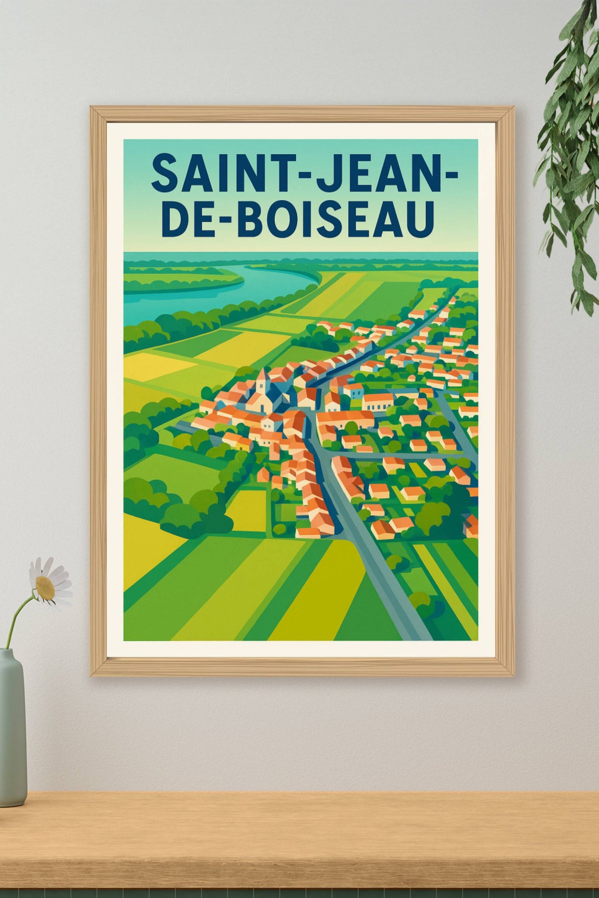 Affiche de Saint-Jean-de-Boiseau - Charme et nature en bord de Loire