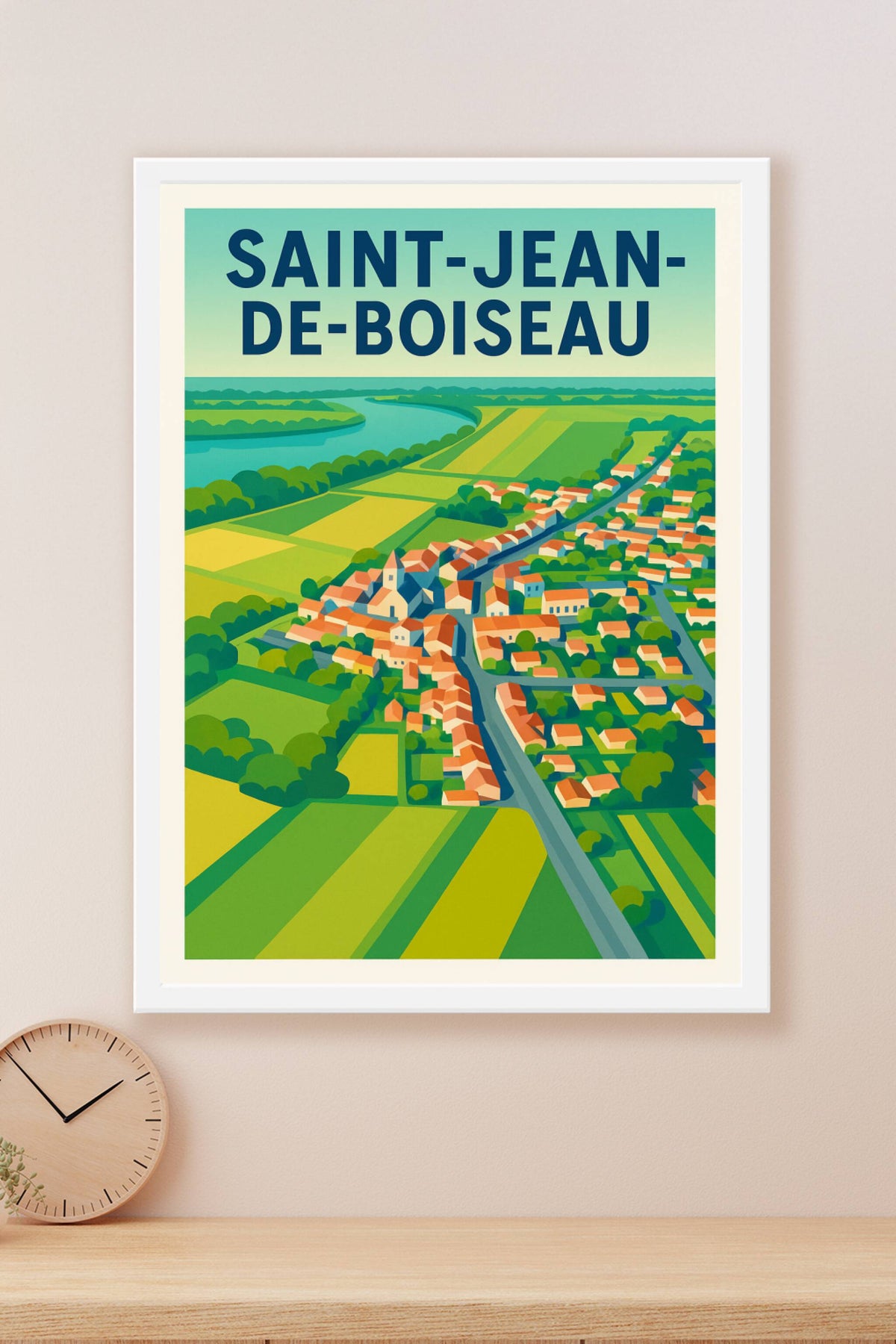 Affiche de Saint-Jean-de-Boiseau - Charme et nature en bord de Loire