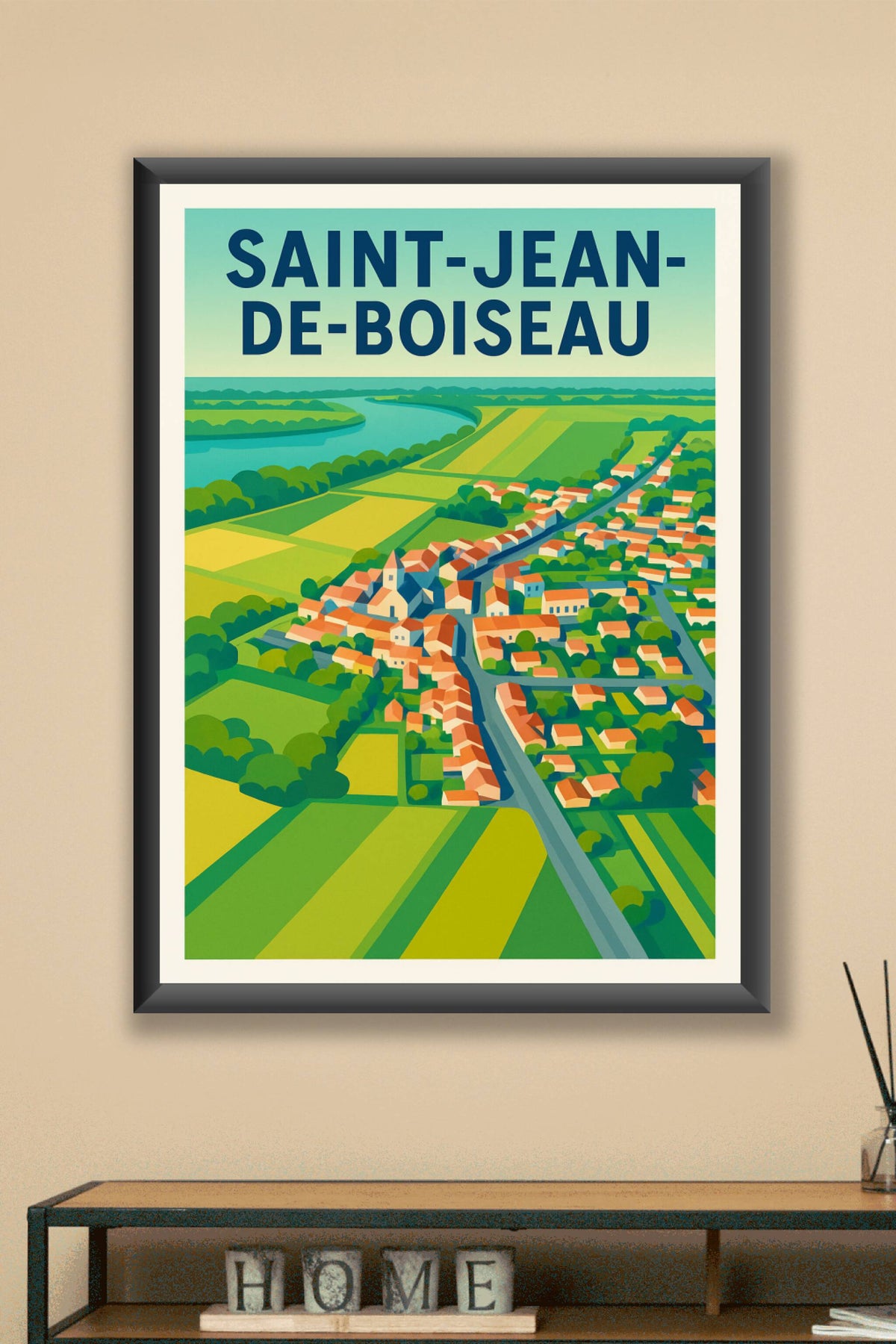 Affiche de Saint-Jean-de-Boiseau - Charme et nature en bord de Loire