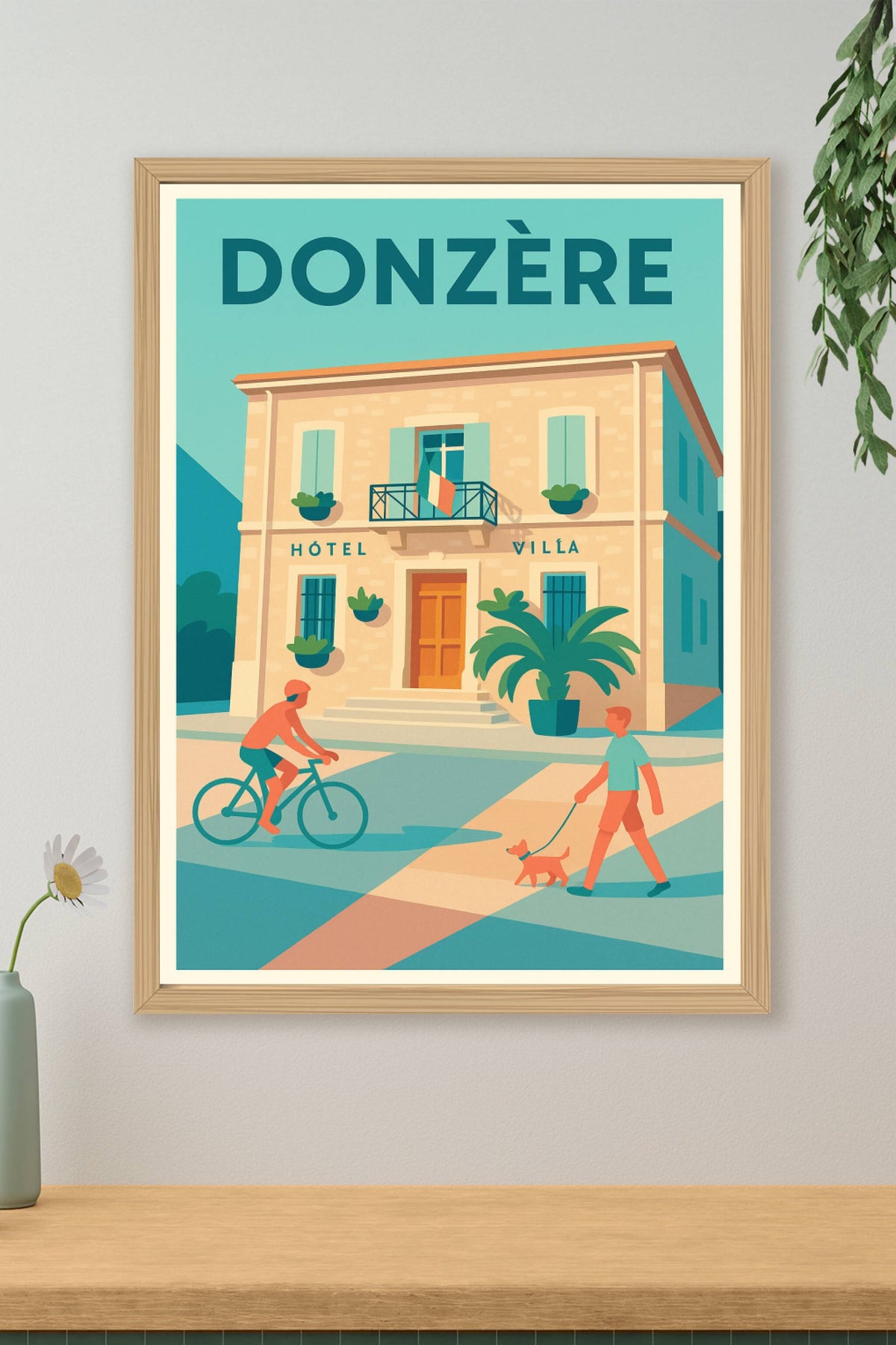 Affiche de Donzère - Charme tranquille en Provence