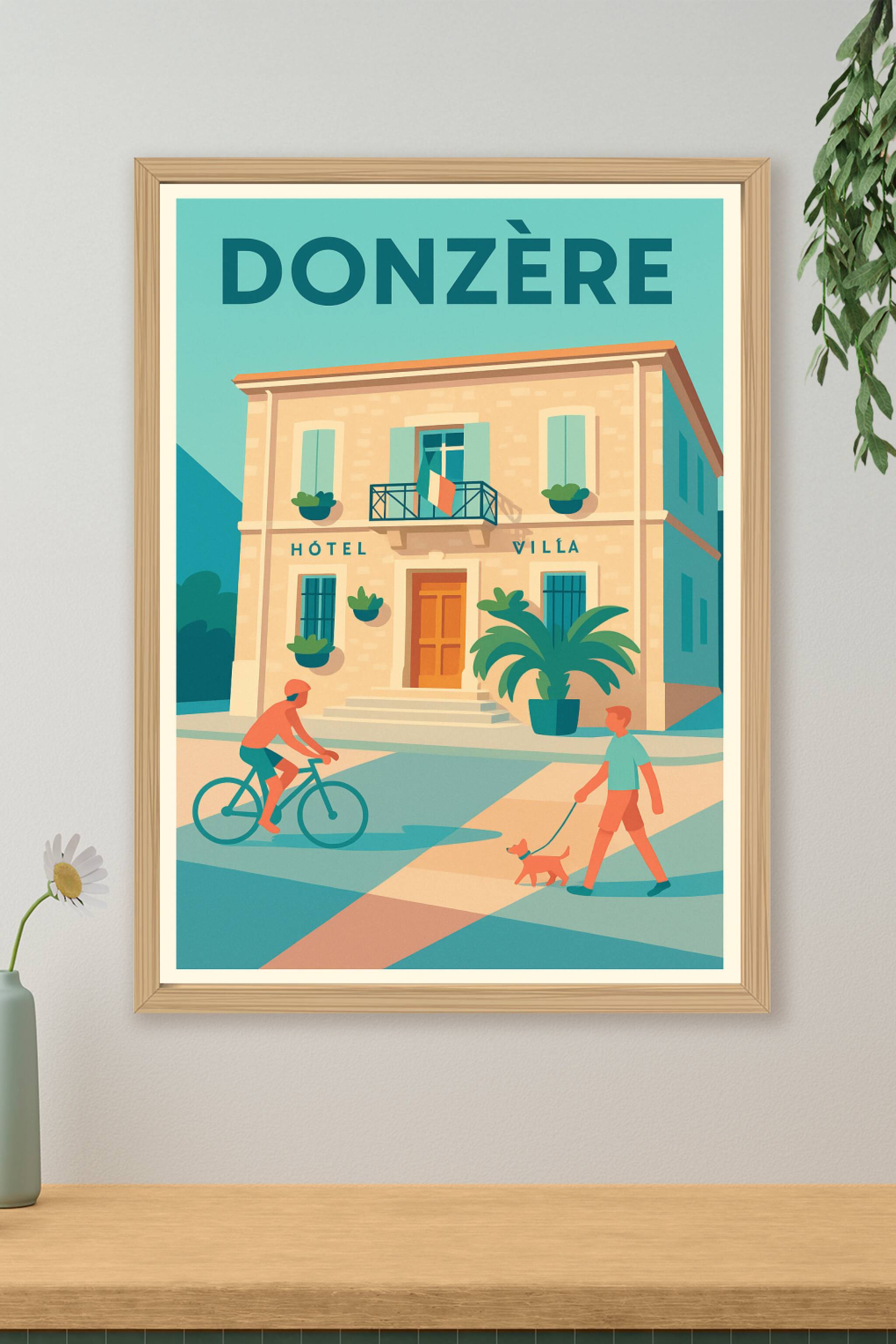 Affiche de Donzère - Charme tranquille en Provence
