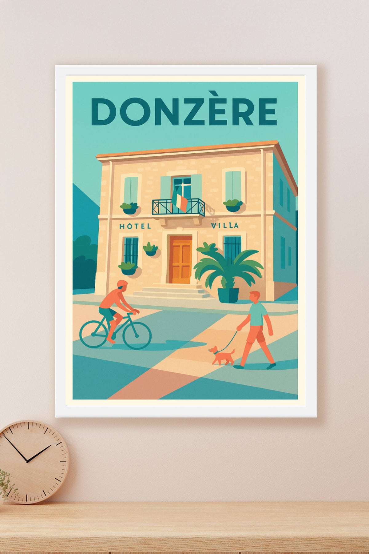 Affiche de Donzère - Charme tranquille en Provence